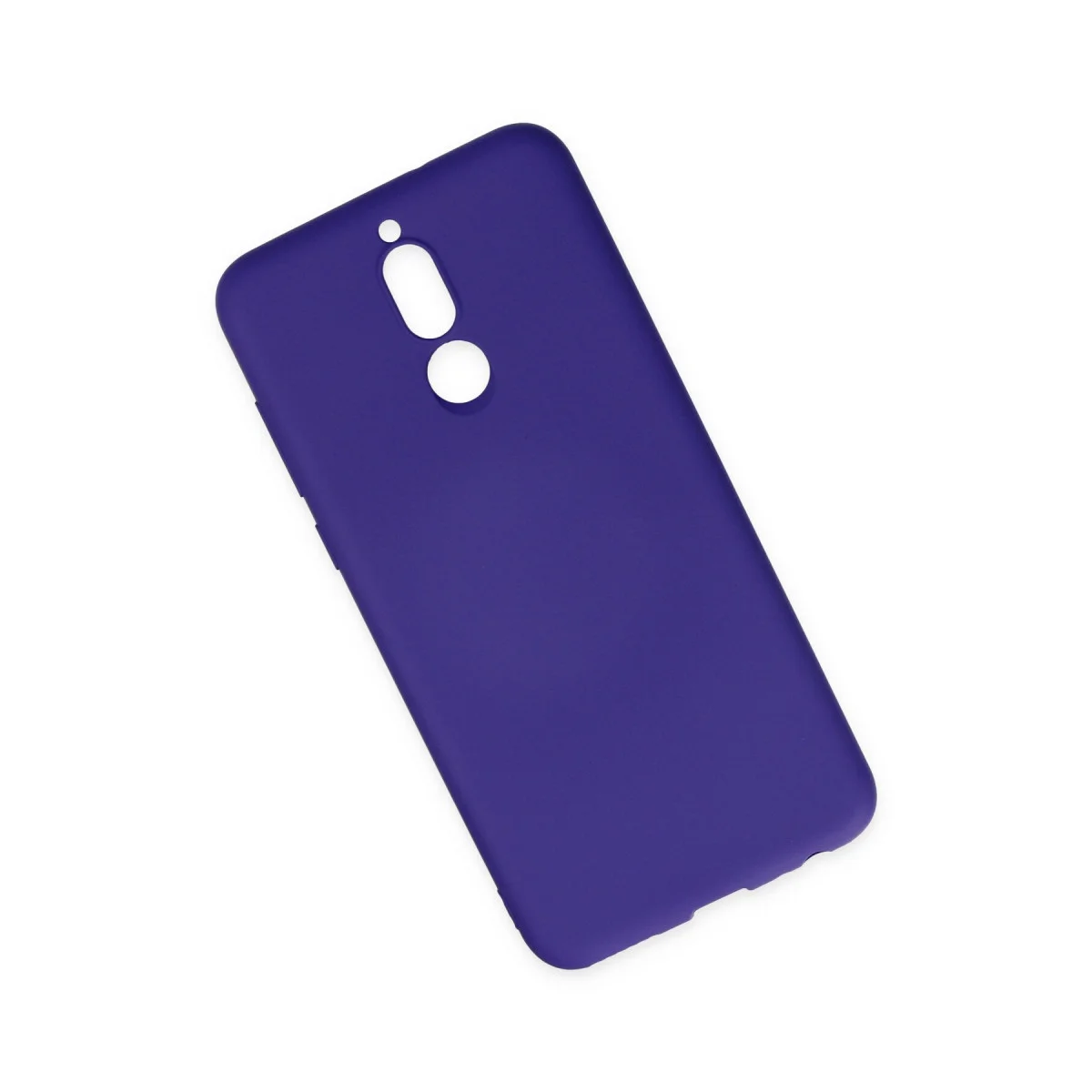 Mate 10 Lite Kılıf Nano içi Kadife Silikon - Mor