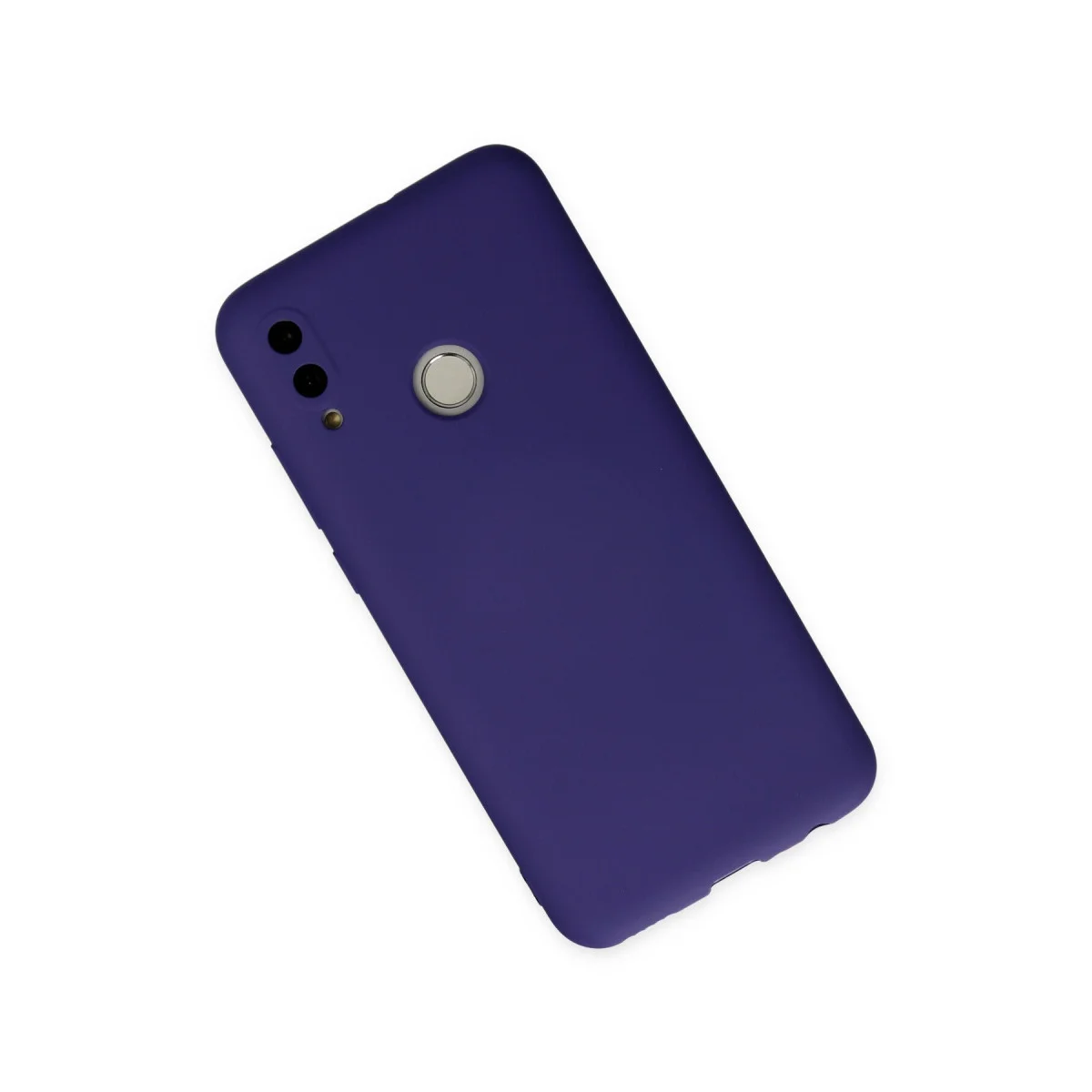 P Smart 2019 Kılıf Nano içi Kadife Silikon - Mor