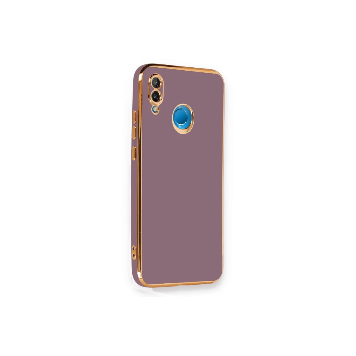 P20 Lite Kılıf Volet Silikon - Mor