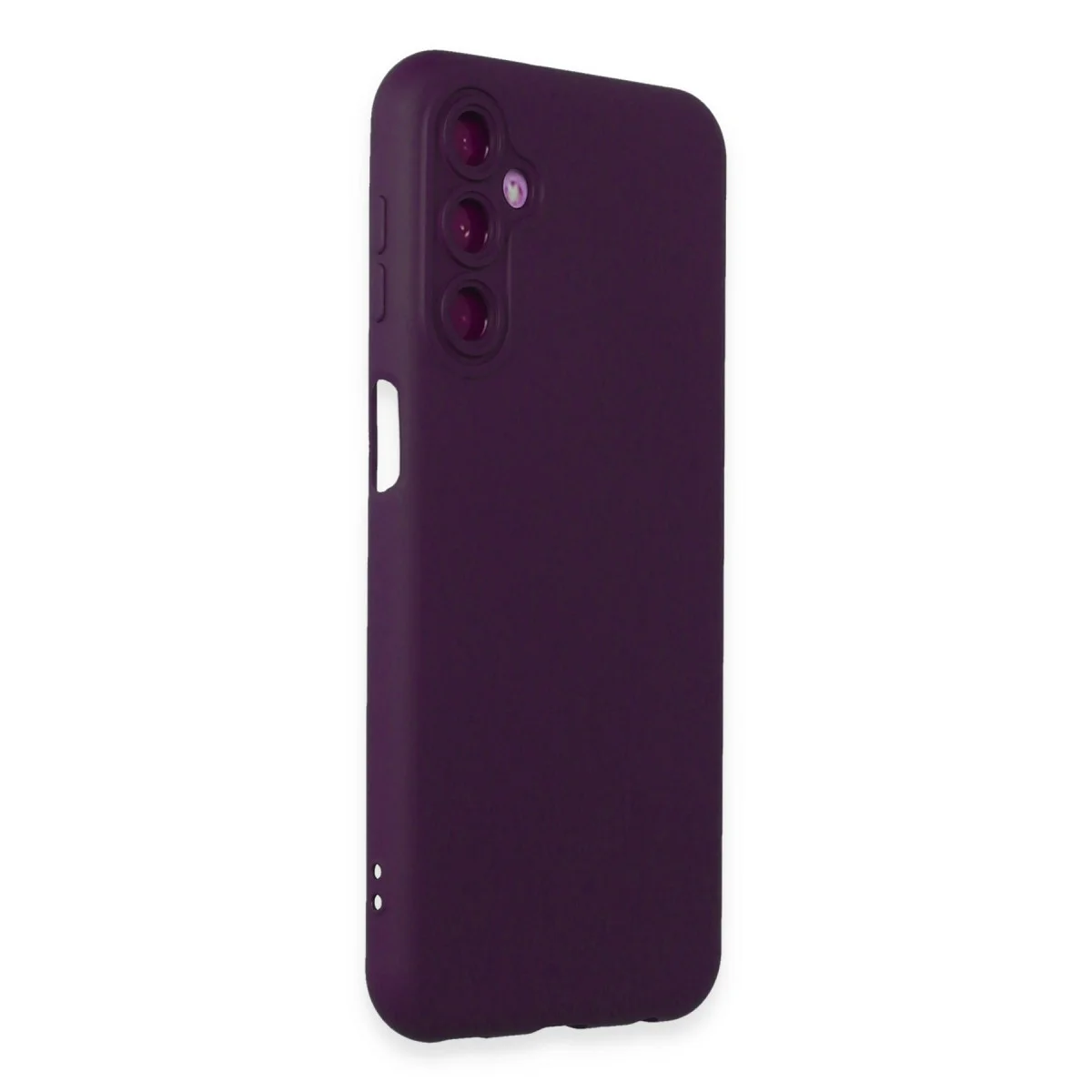 Galaxy M34 5G Kılıf Nano içi Kadife Silikon - Mor