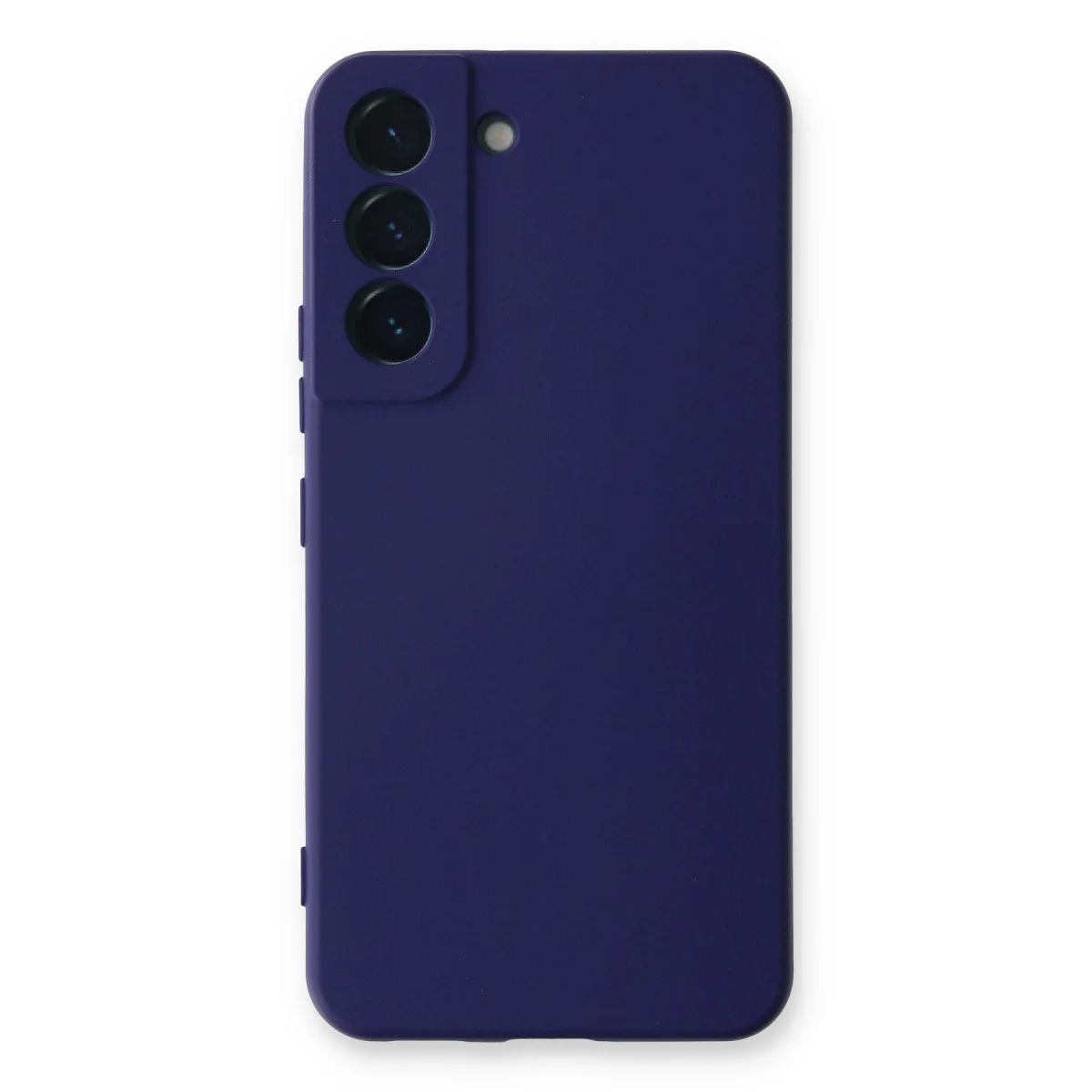 Galaxy S23 Kılıf Nano içi Kadife Silikon - Mor