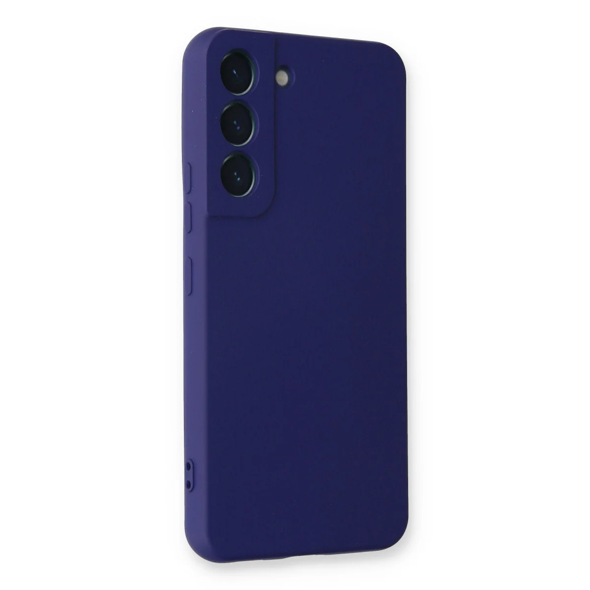 Galaxy S23 Kılıf Nano içi Kadife Silikon - Mor