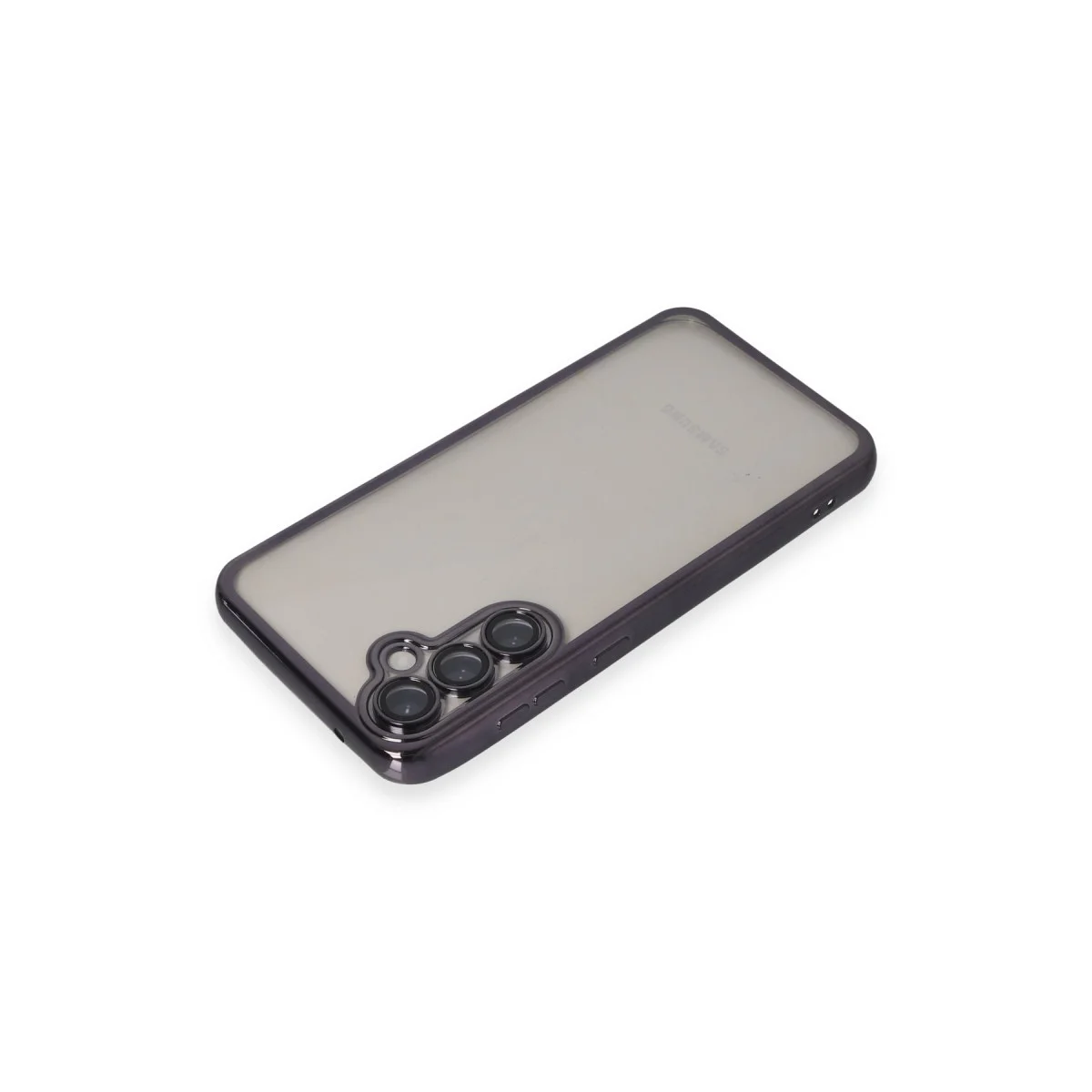 Galaxy S23 FE Kılıf Razer Lensli Silikon - Mor