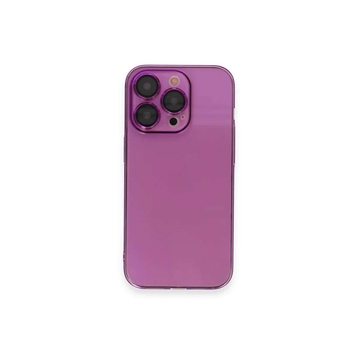 iPhone 14 Pro Kılıf Armada Lensli Kapak - Mor