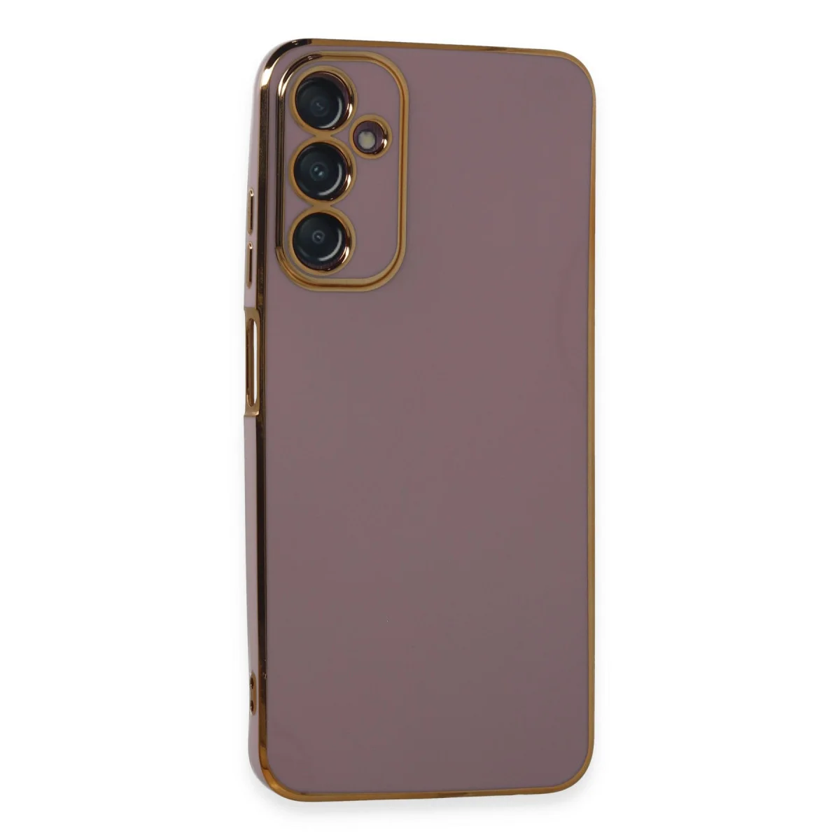 Galaxy A05S Kılıf Volet Silikon - Mor