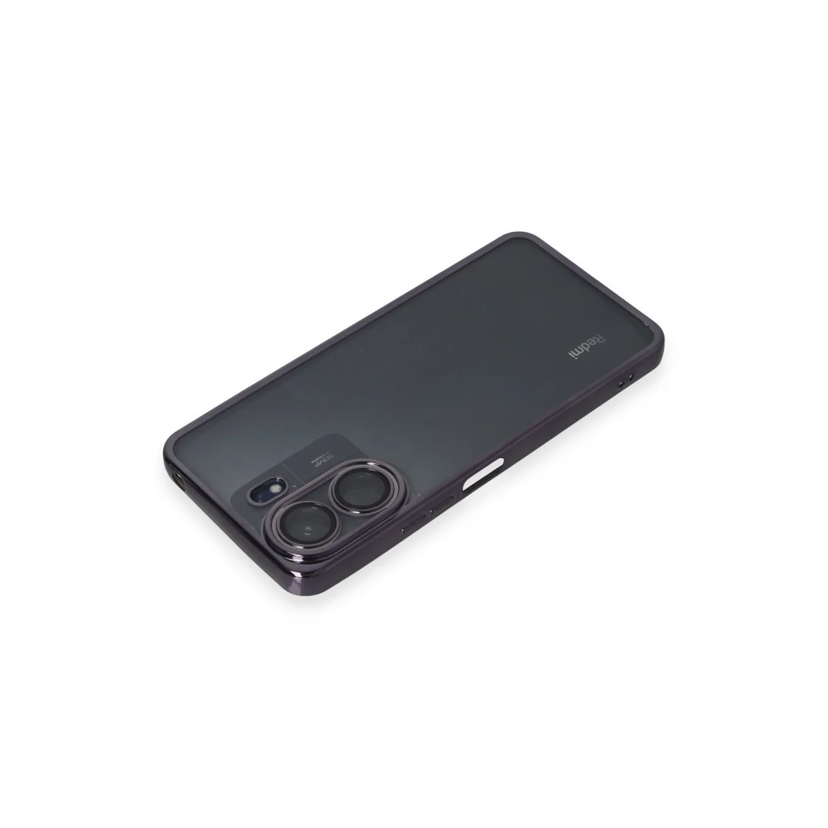 Redmi 13C Kılıf Razer Lensli Silikon - Mor