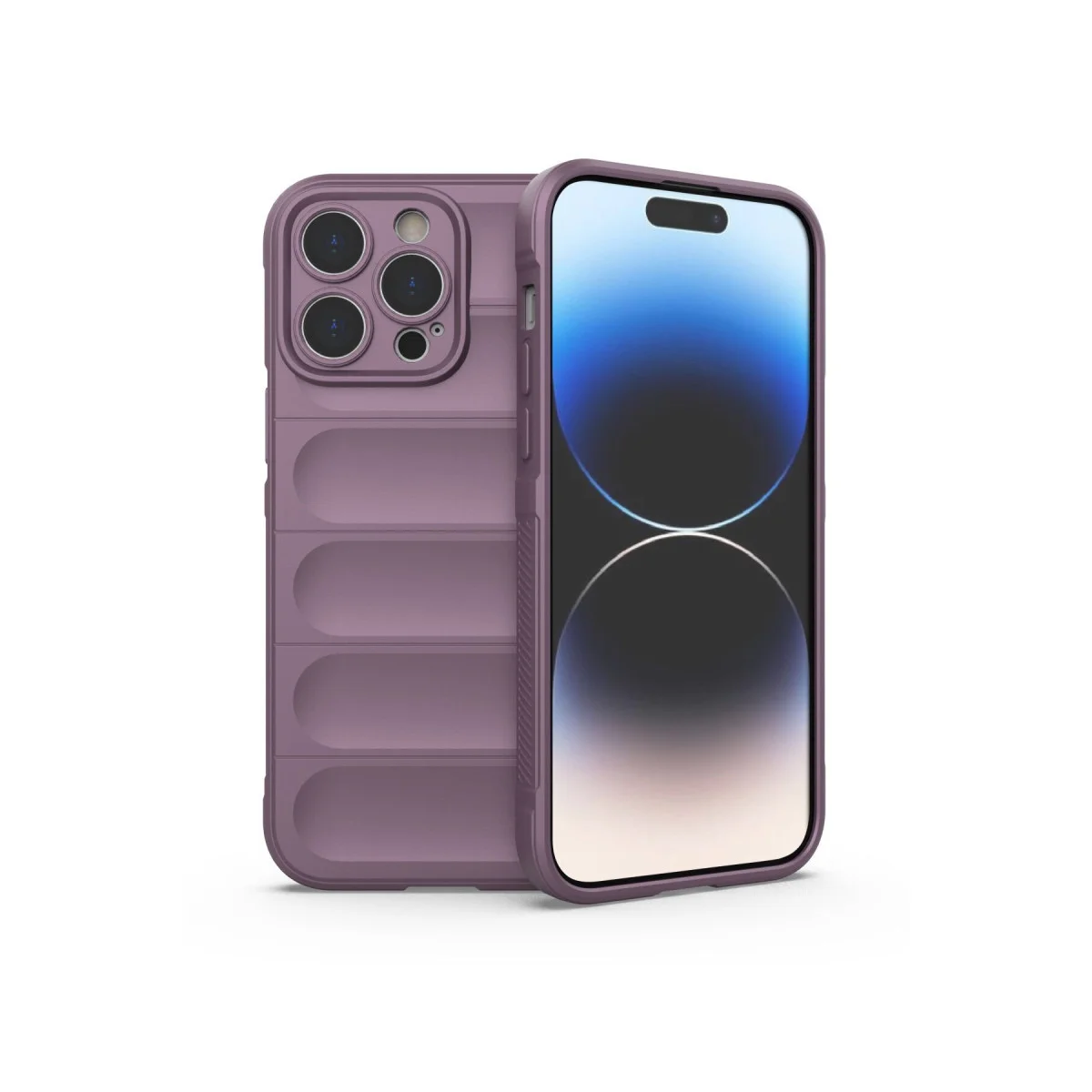iPhone 14 Pro Kılıf Optimum Silikon - Mor