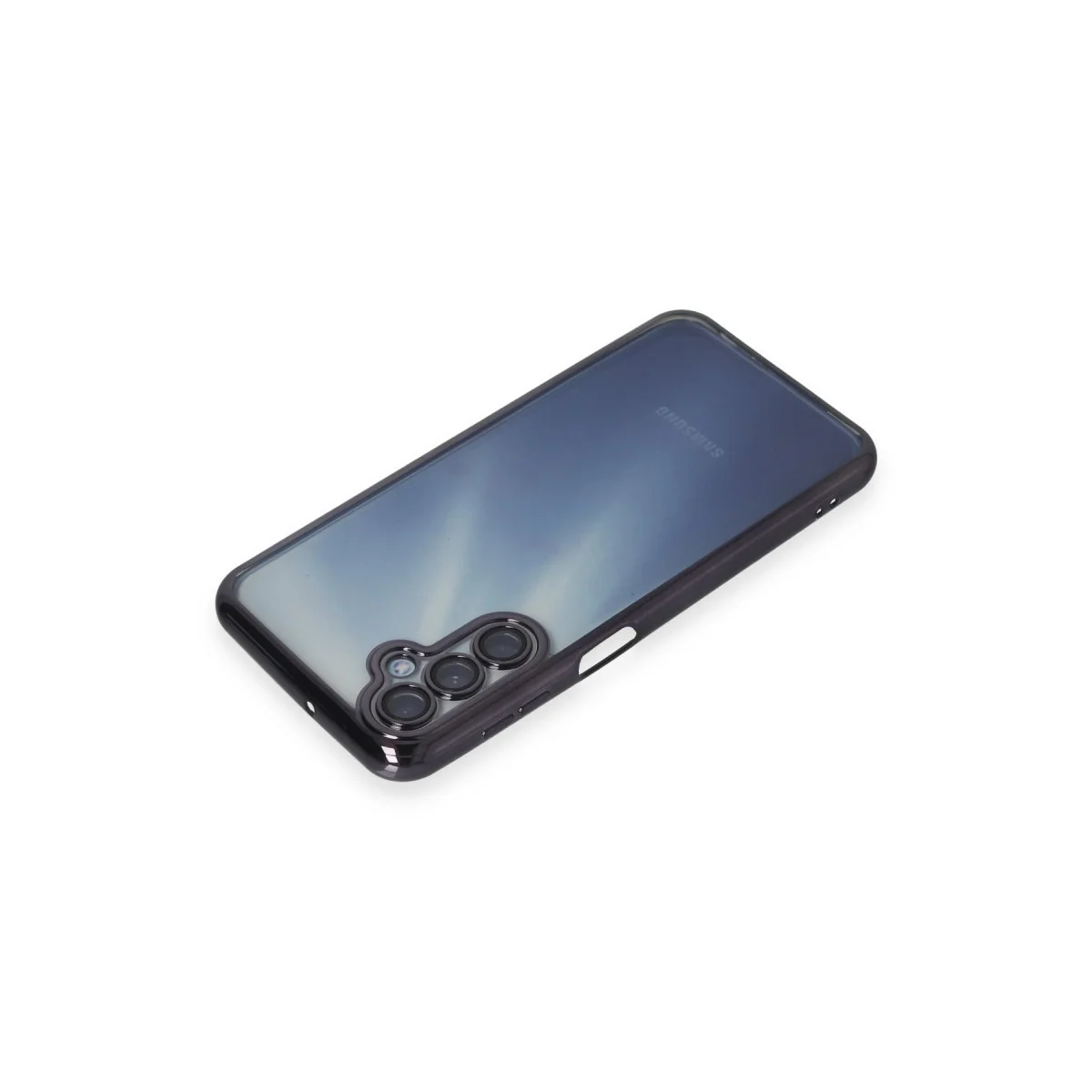 Galaxy A55 5G Kılıf Razer Lensli Silikon - Mor