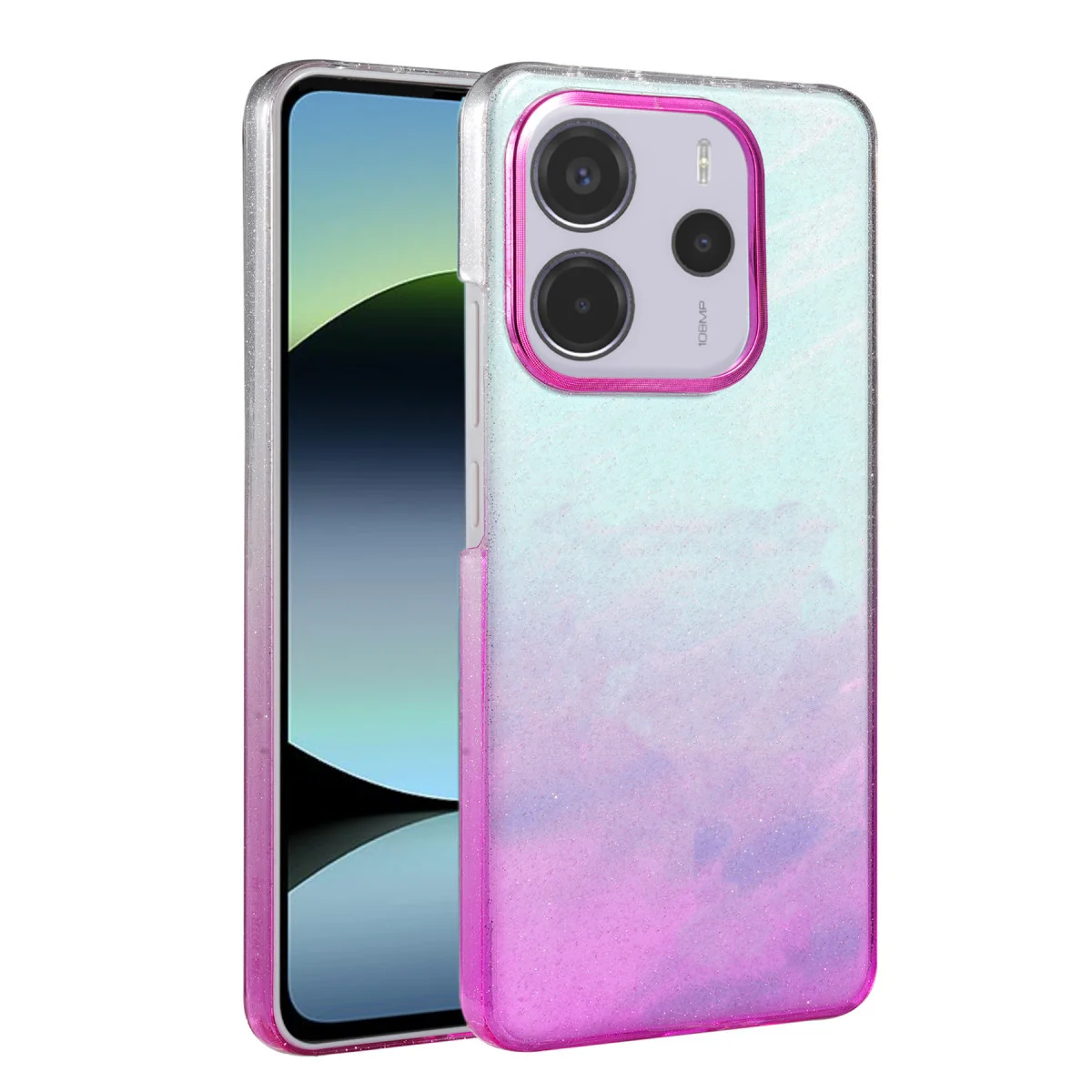 Redmi Note 14 4G Glossy Kapak - Mor