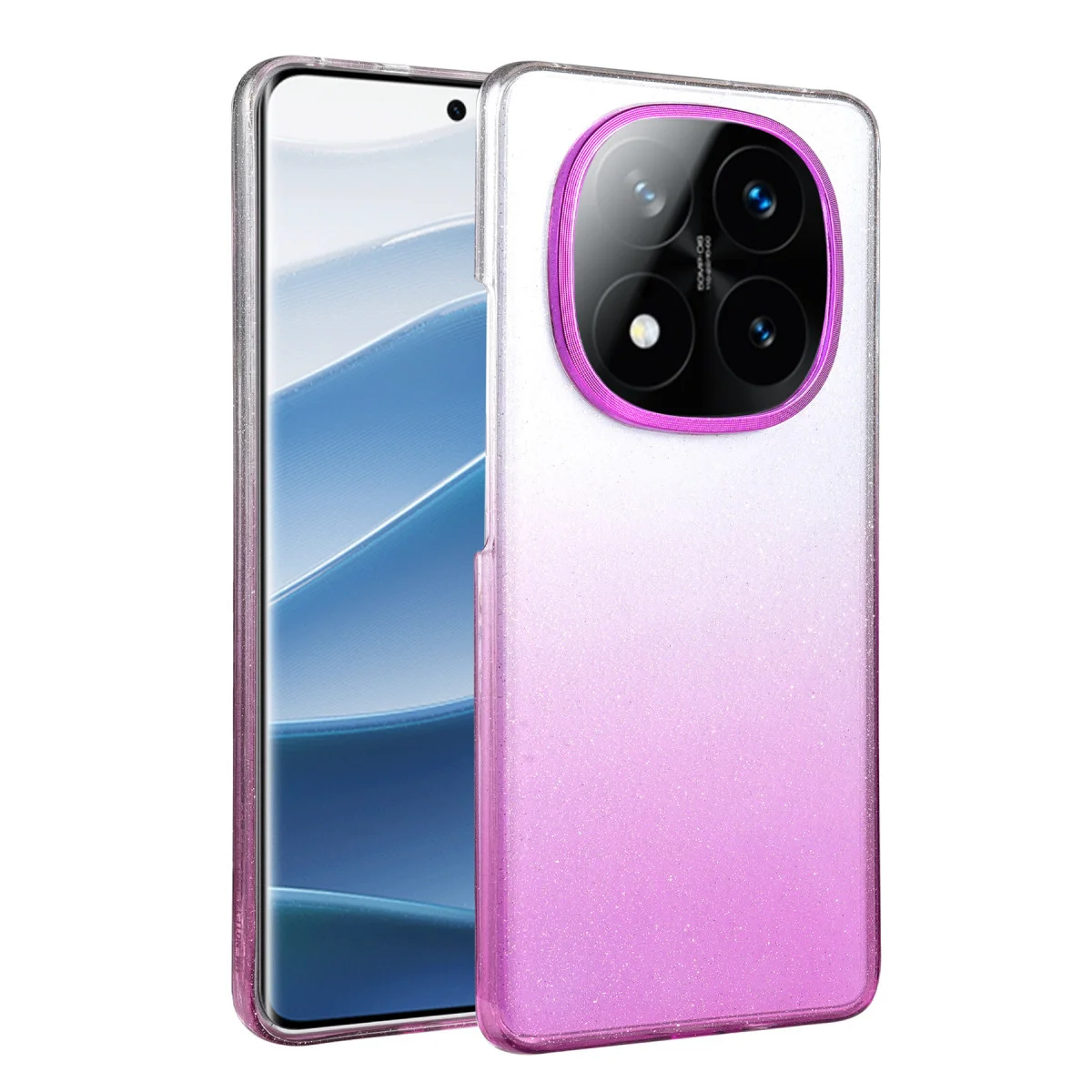Redmi Note 14 Pro 5G Glossy Kapak - Mor