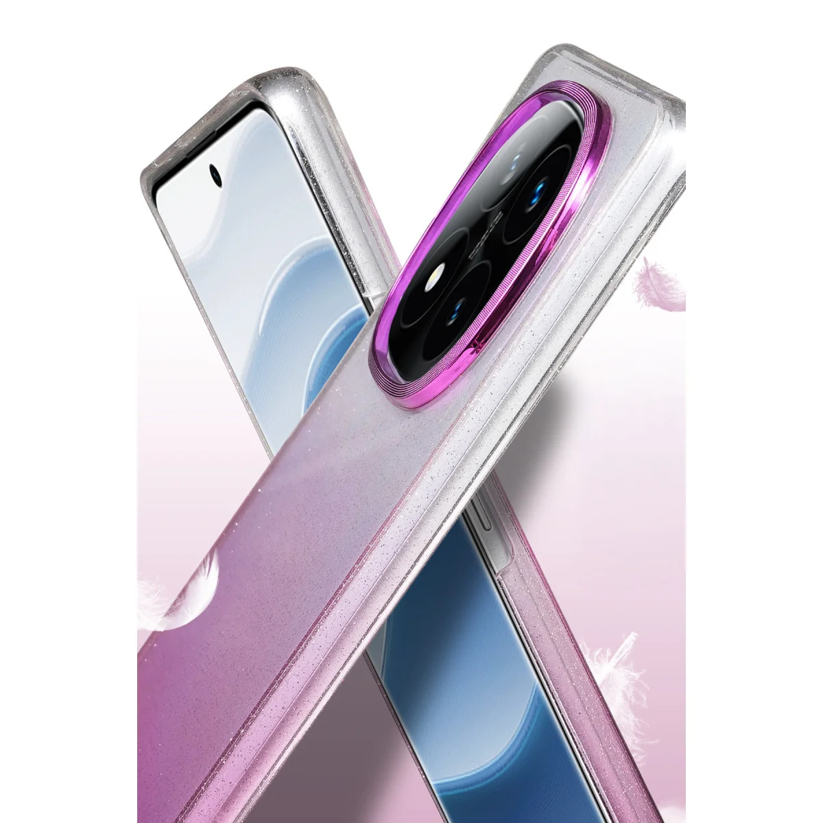 Redmi Note 14 Pro 5G Glossy Kapak - Mor