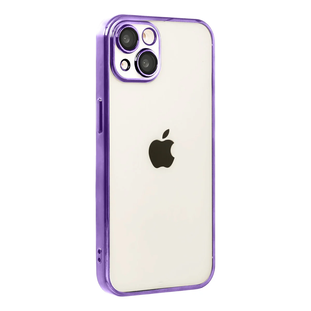 iPhone 15 Razer Lensli Silikon - Mor