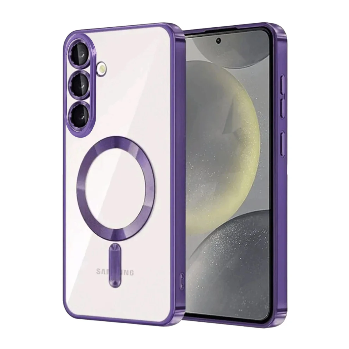 Galaxy A57 5G Kross Magneticsafe Kapak - Mor