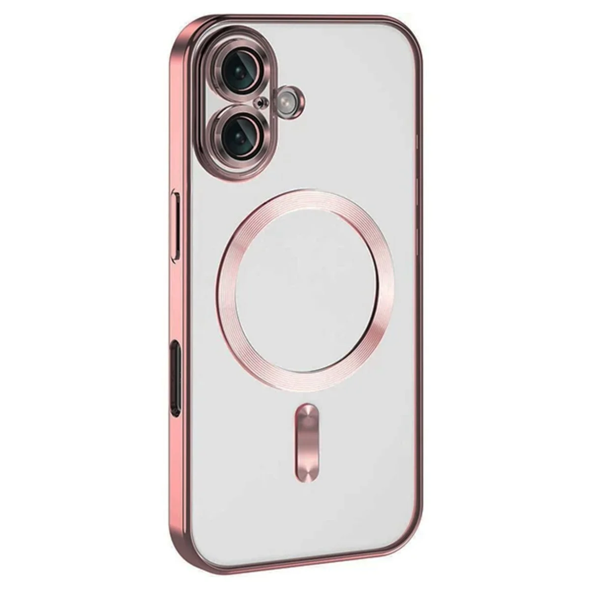 iPhone 16 Plus Kılıf Kross Magneticsafe Kapak - Pembe