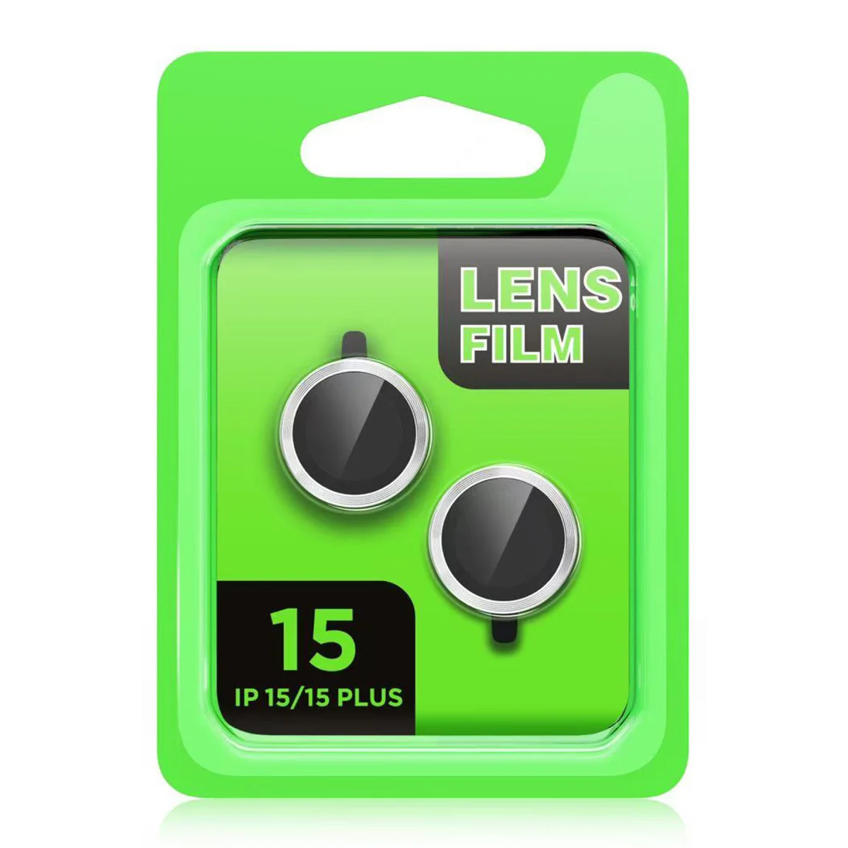 iPhone 15 Raze Metal Kamera Lens - Pembe