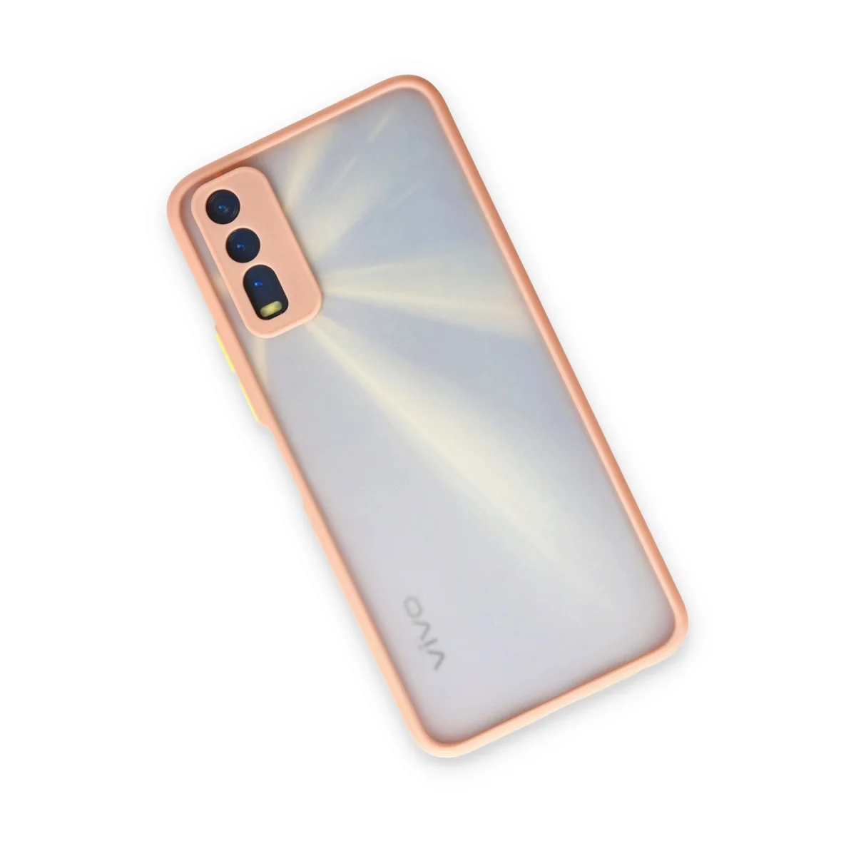 Y11S Kılıf Montreal Silikon Kapak - Pembe
