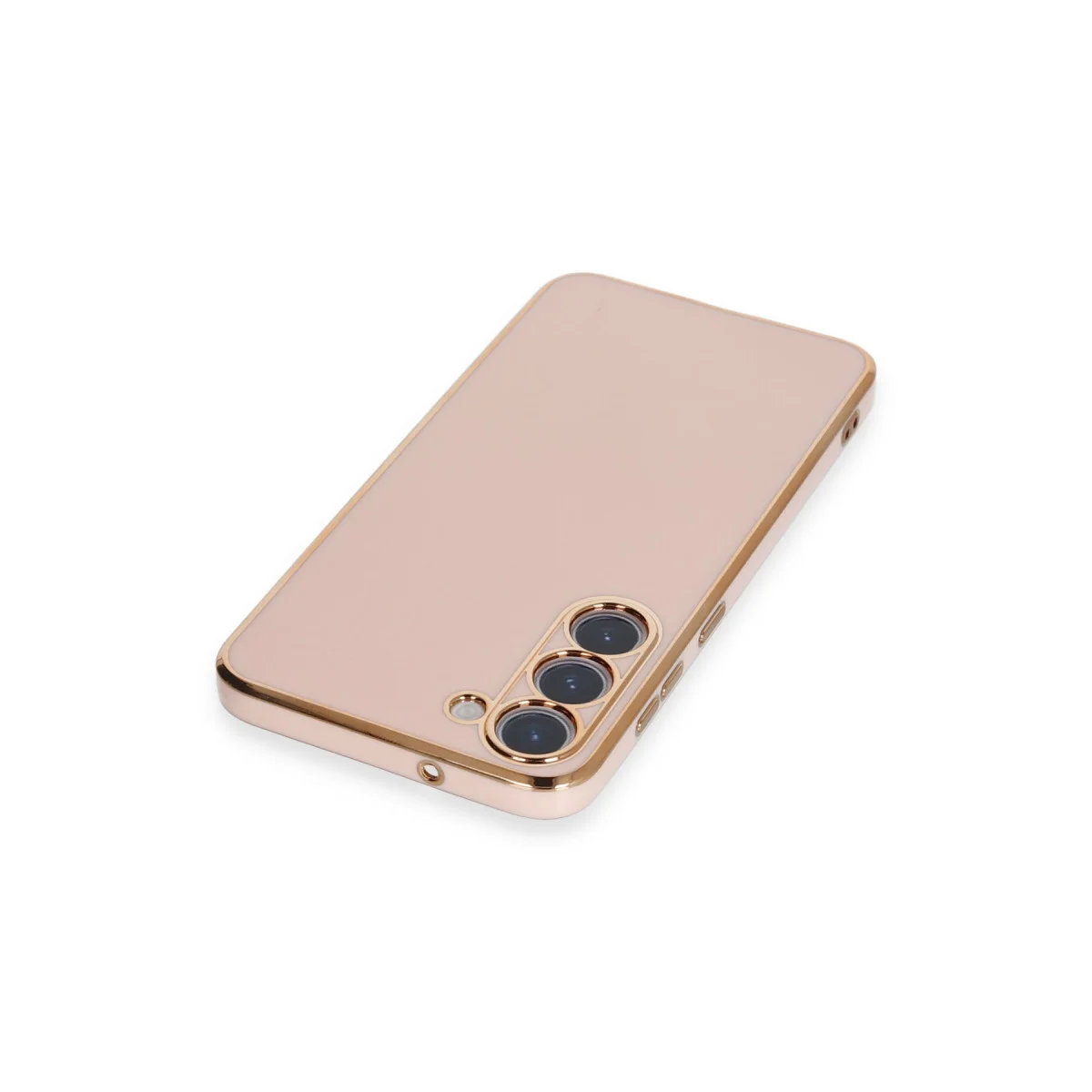 Galaxy S23 Kılıf Volet Silikon - Pembe
