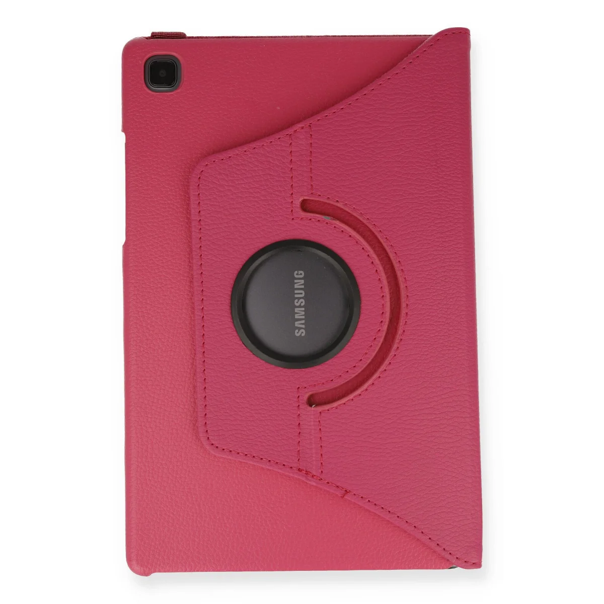 Galaxy T500 Tab A7 10.4 Kılıf 360 Tablet Deri Kılıf - Pembe