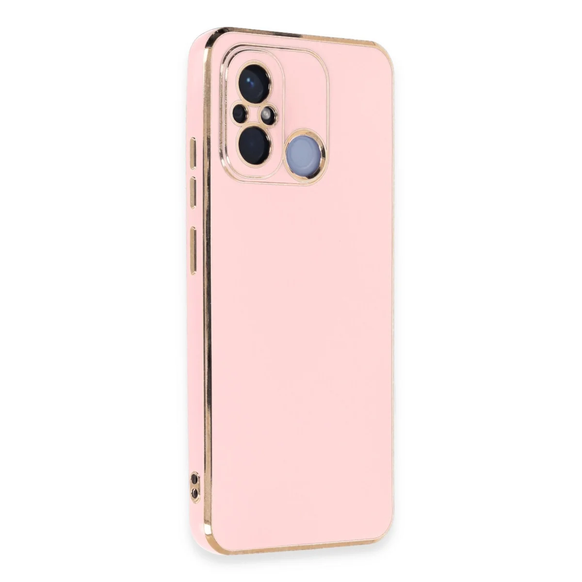 Redmi 12C Kılıf Volet Silikon - Pembe