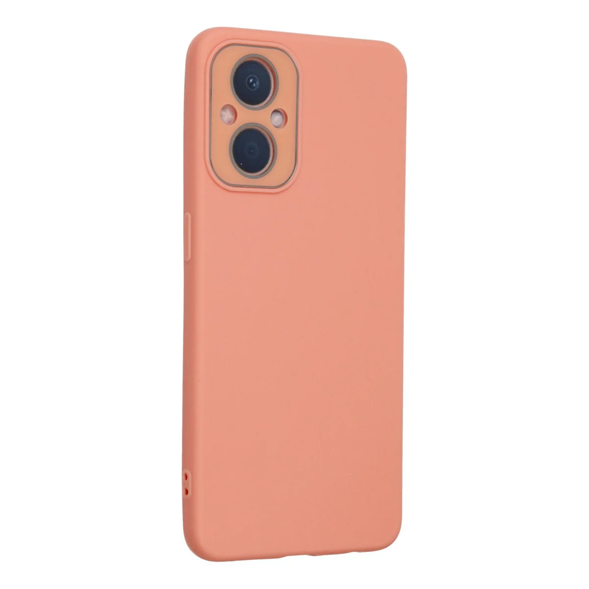 Reno 7 Lİte Kılıf Lansman Glass Kapak - Pembe