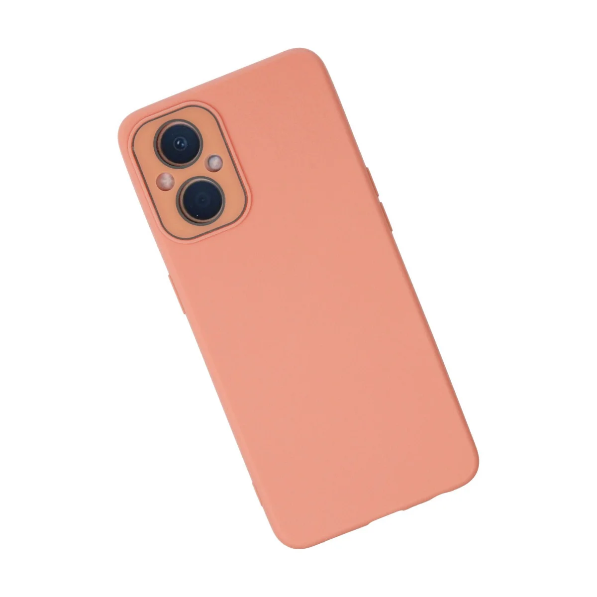 Reno 7 Lİte Kılıf Lansman Glass Kapak - Pembe