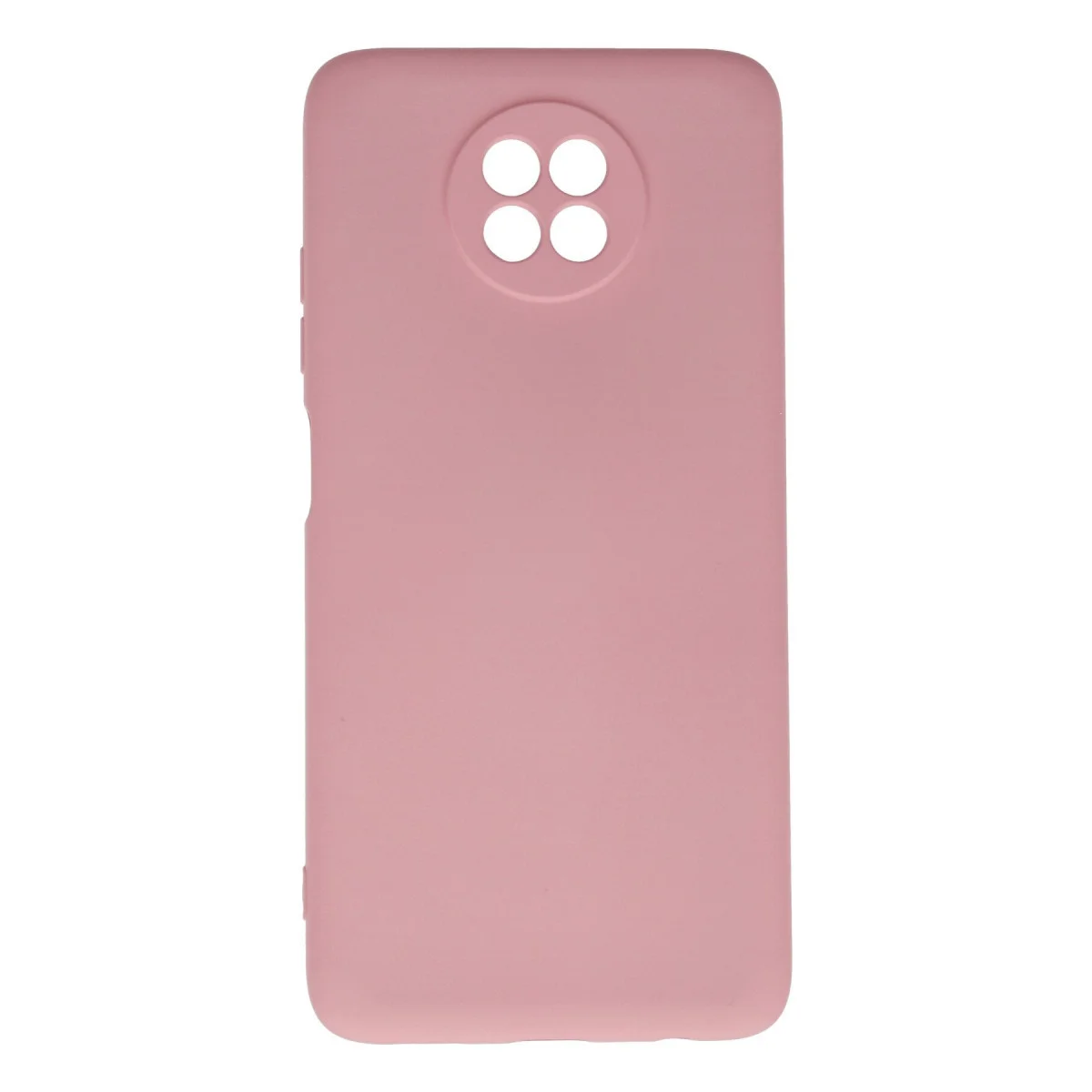 Redmi Note 9 5G Kılıf Nano içi Kadife Silikon - Pembe