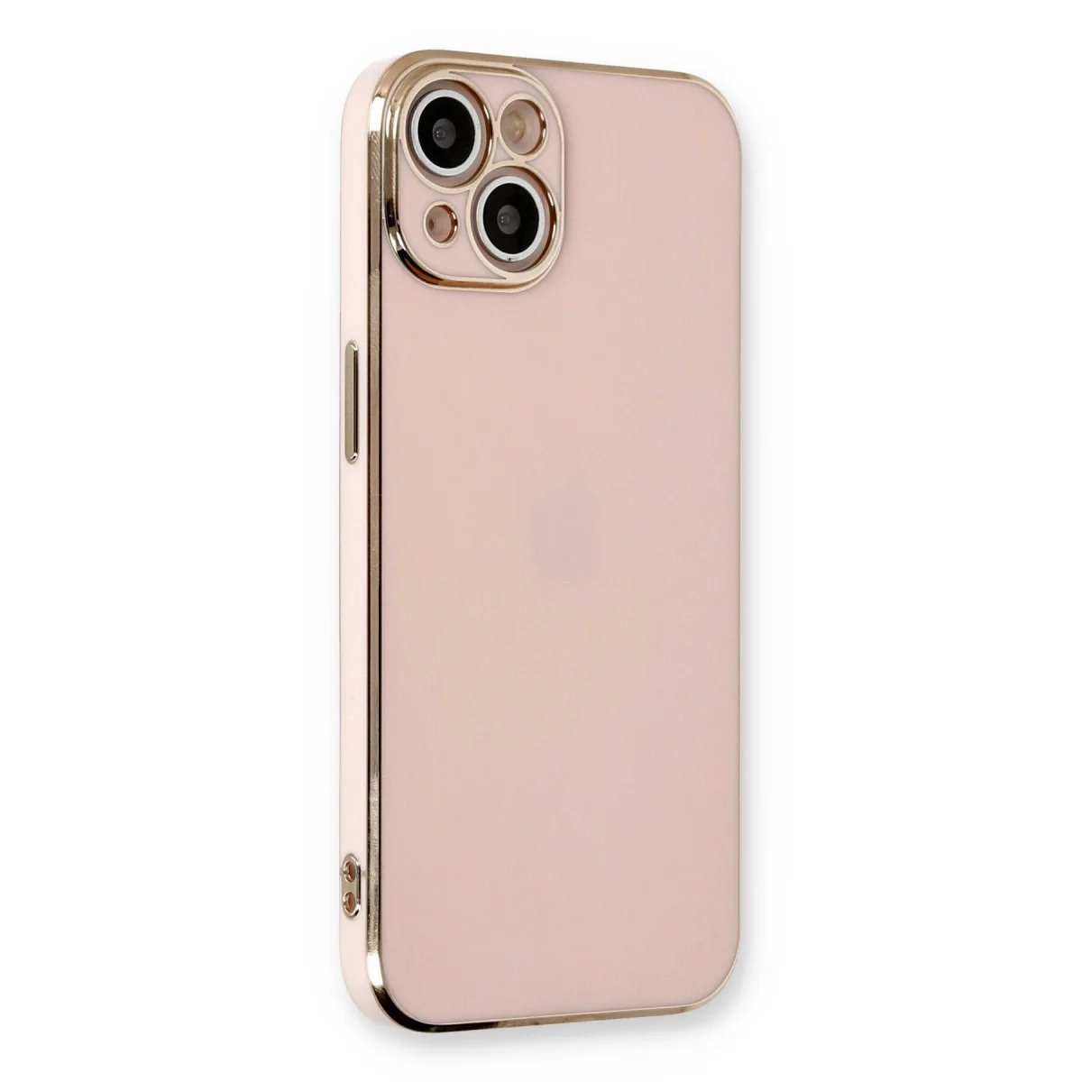 iPhone 13 Kılıf Volet Silikon - Pembe