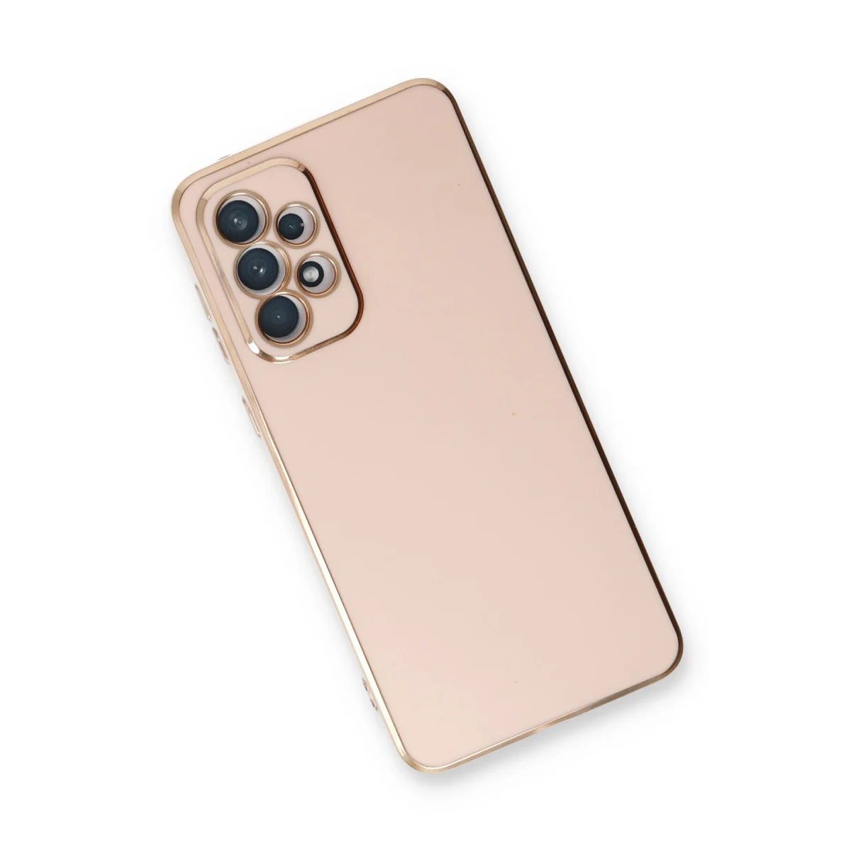 Galaxy A33 5G Kılıf Volet Silikon - Pembe