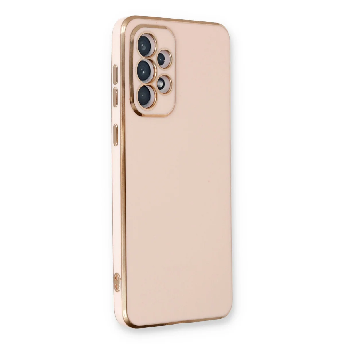 Galaxy A53 5G Kılıf Volet Silikon - Pembe