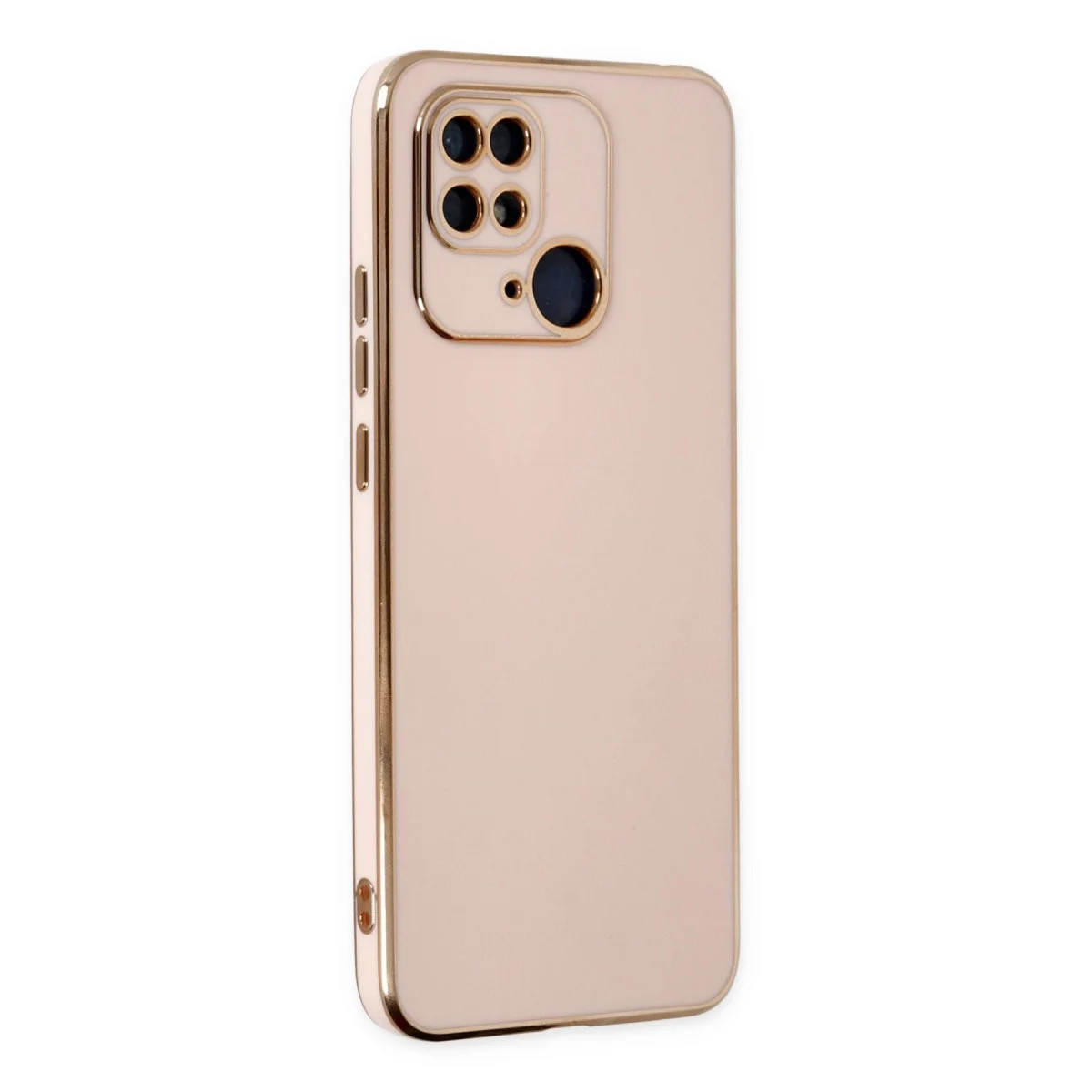 Redmi 10C Kılıf Volet Silikon - Pembe