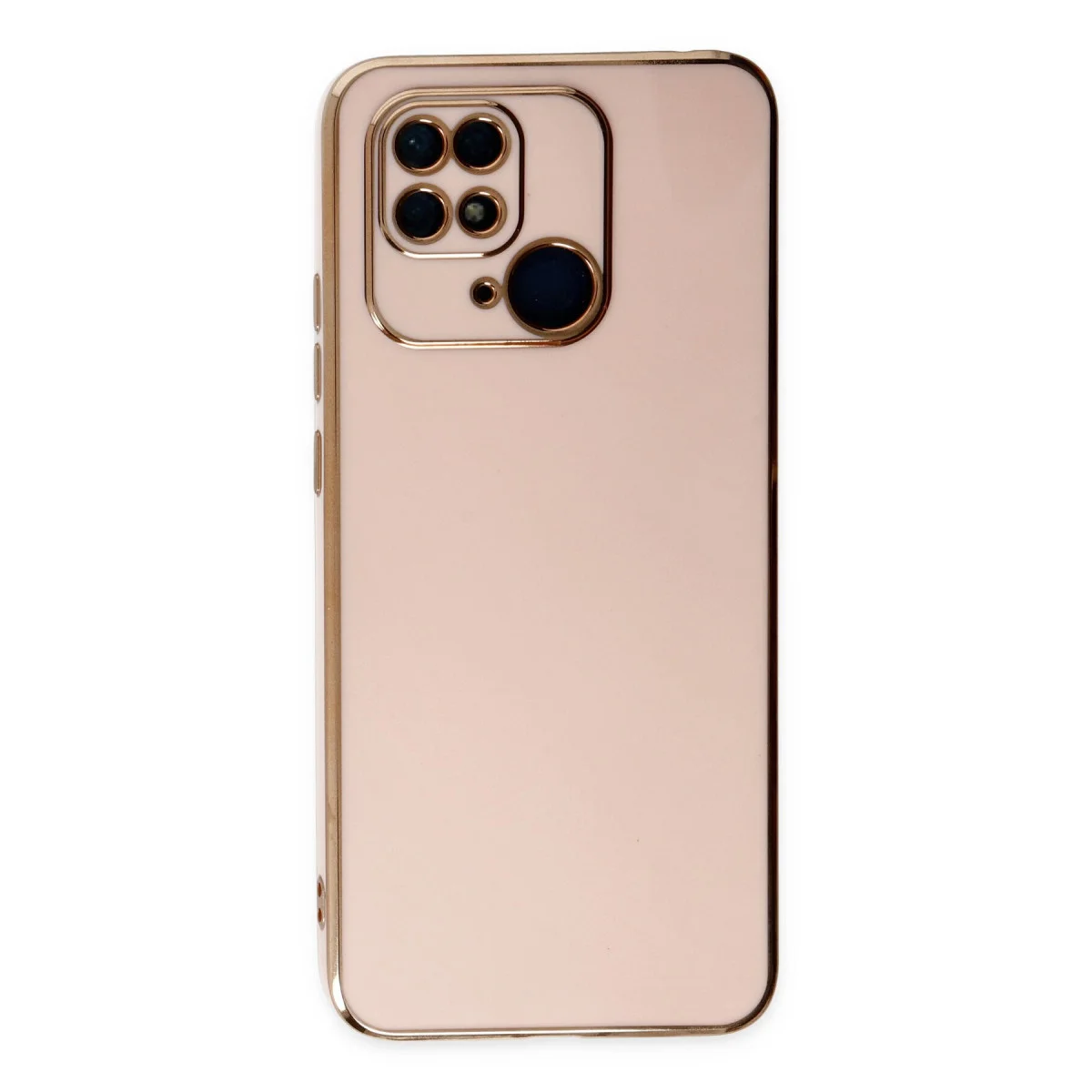 Redmi 10C Kılıf Volet Silikon - Pembe