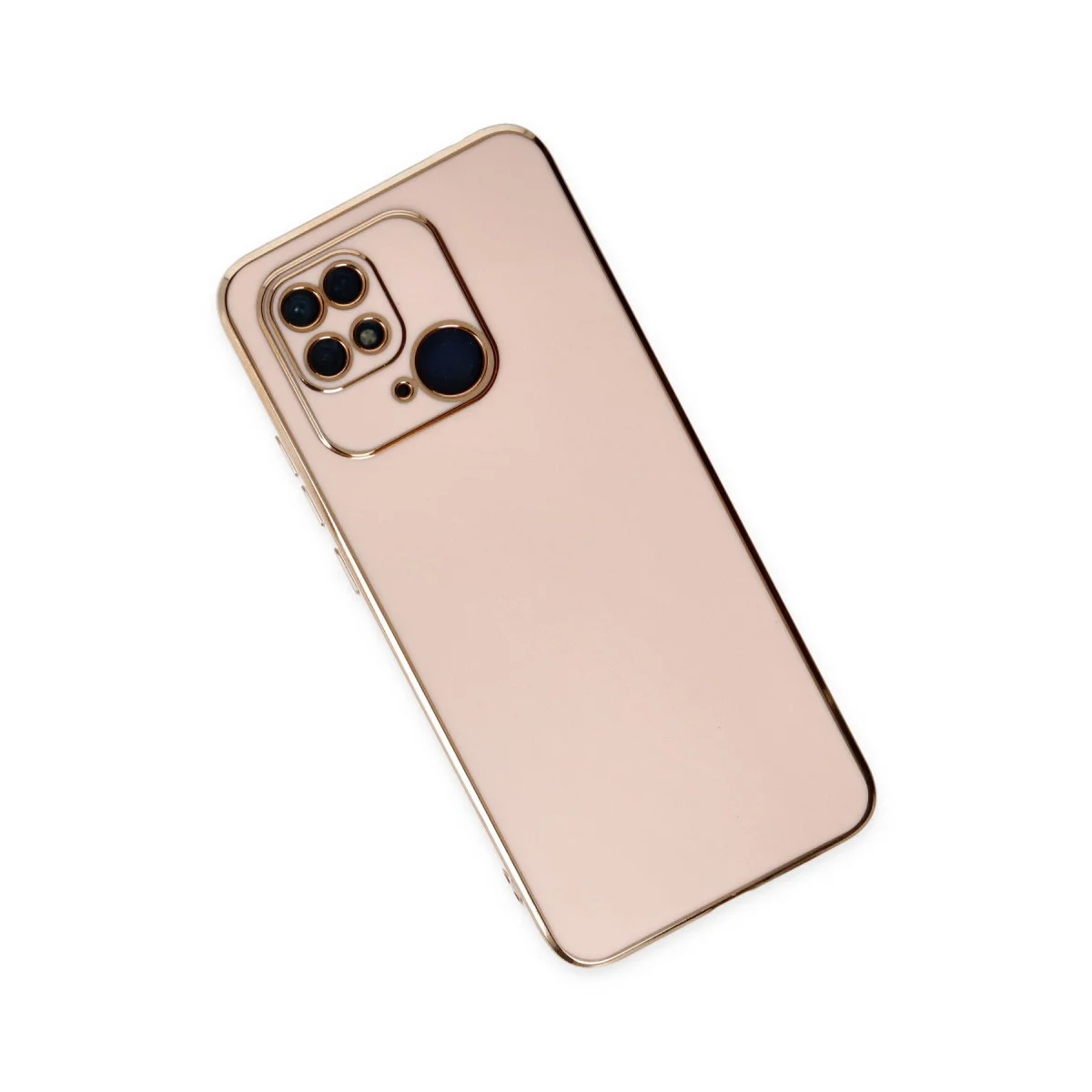 Redmi 10C Kılıf Volet Silikon - Pembe