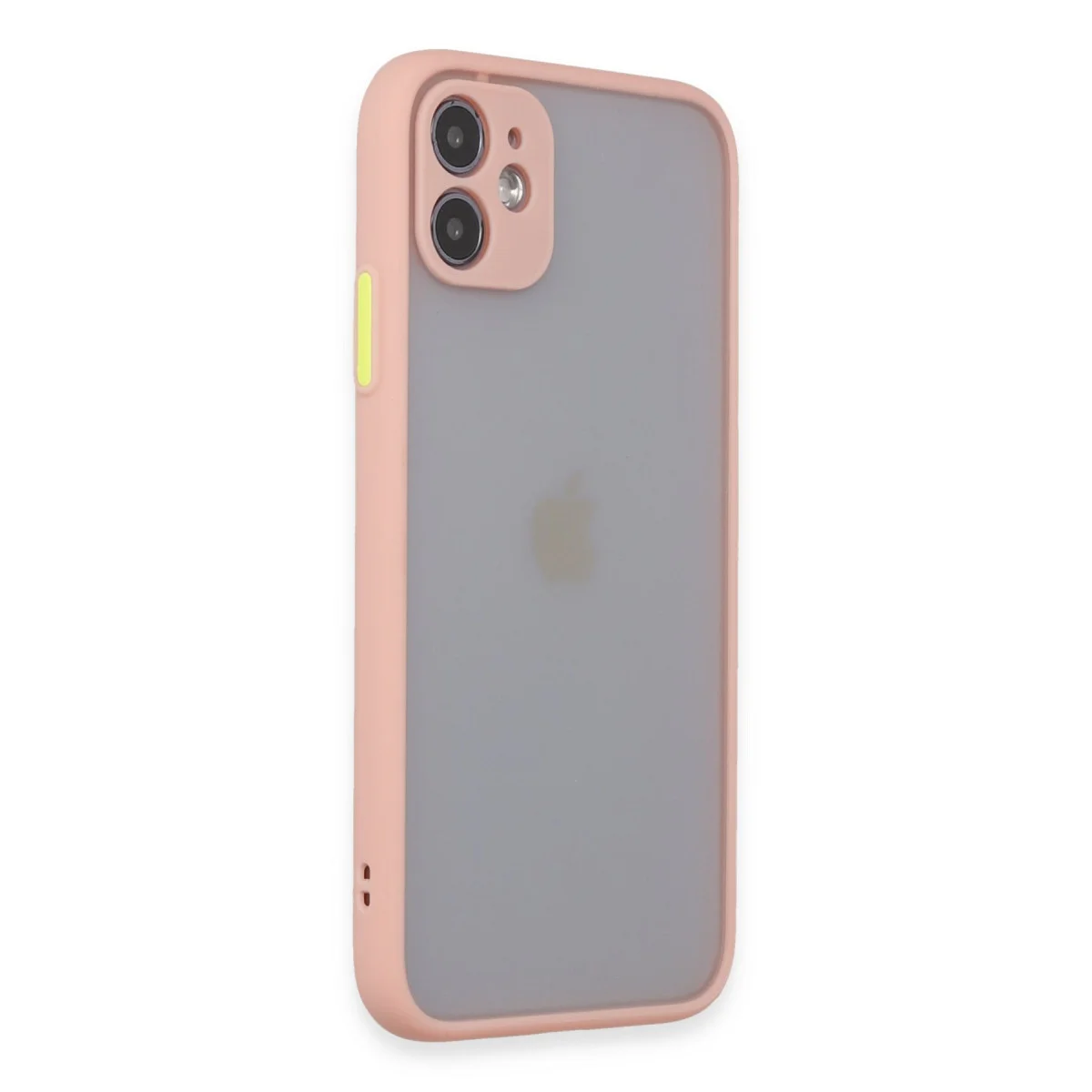 iPhone 11 Kılıf Montreal Silikon Kapak - Pembe