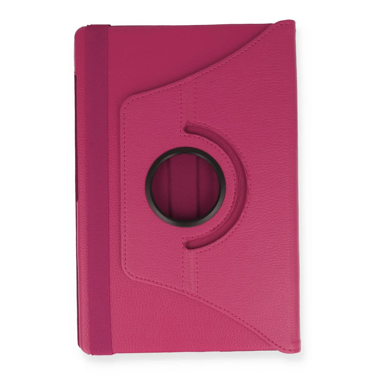 M10 FHD Plus X606F Kılıf 360 Tablet Deri Kılıf - Pembe