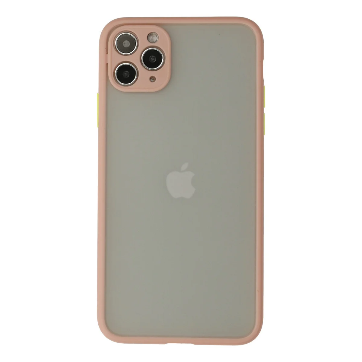 iPhone 12 Pro Kılıf Montreal Silikon Kapak - Pembe