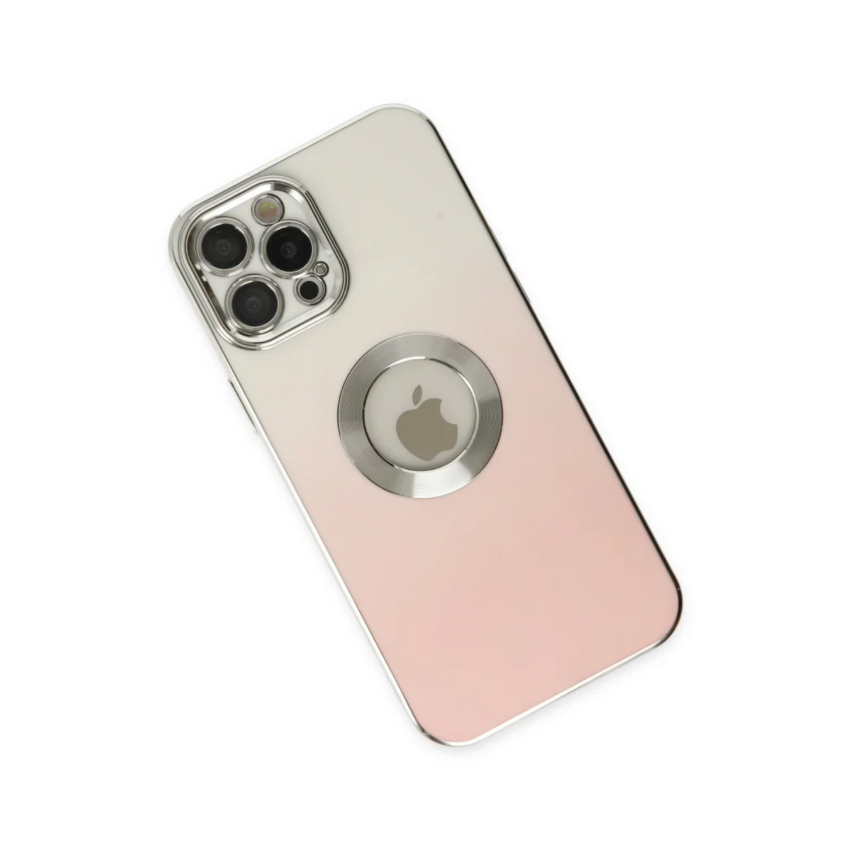 iPhone 12 Pro Kılıf Best Silikon - Pembe