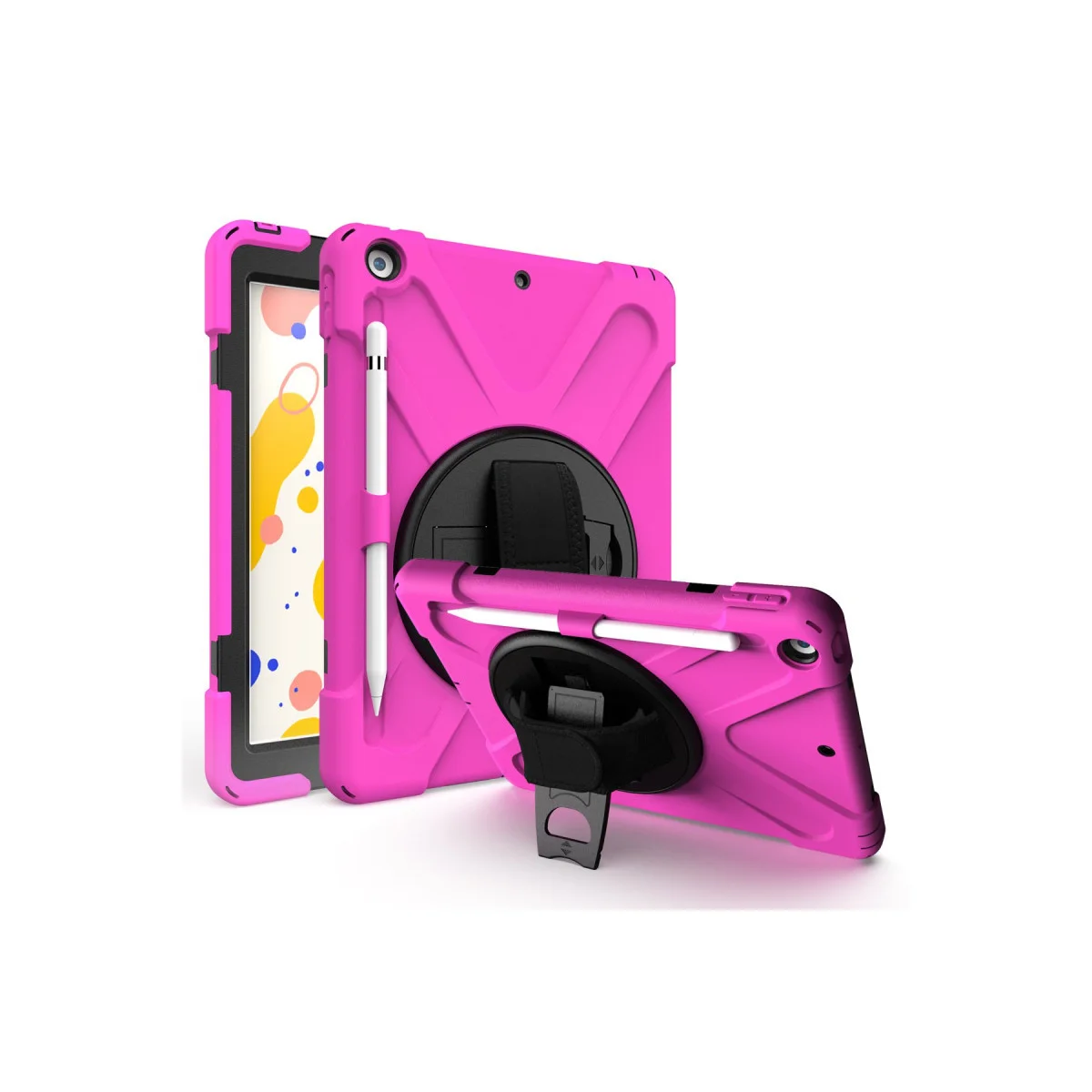 iPad 5 Air 9.7 Kılıf Amazing Tablet Kapak - Pembe