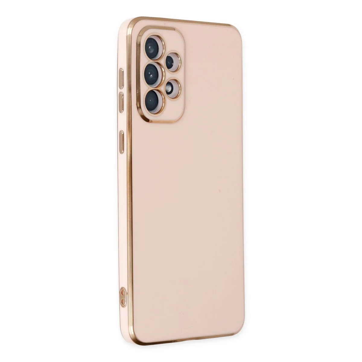 Galaxy A73 5G Kılıf Volet Silikon - Pembe