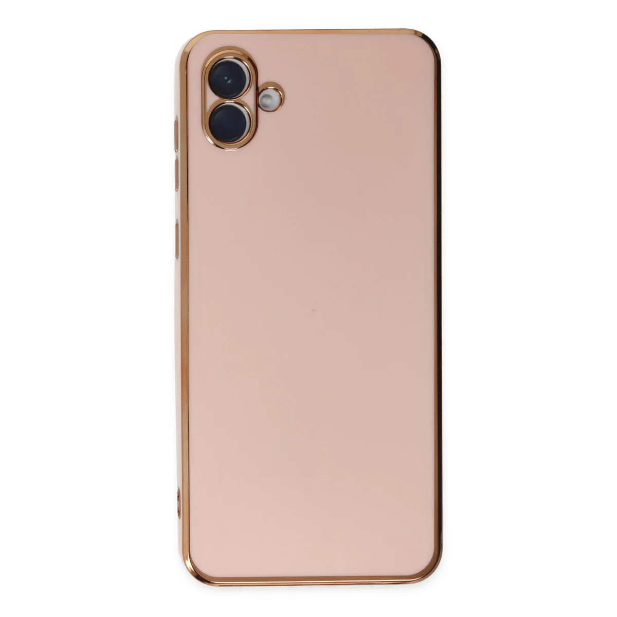 Galaxy A04 Kılıf Volet Silikon - Pembe