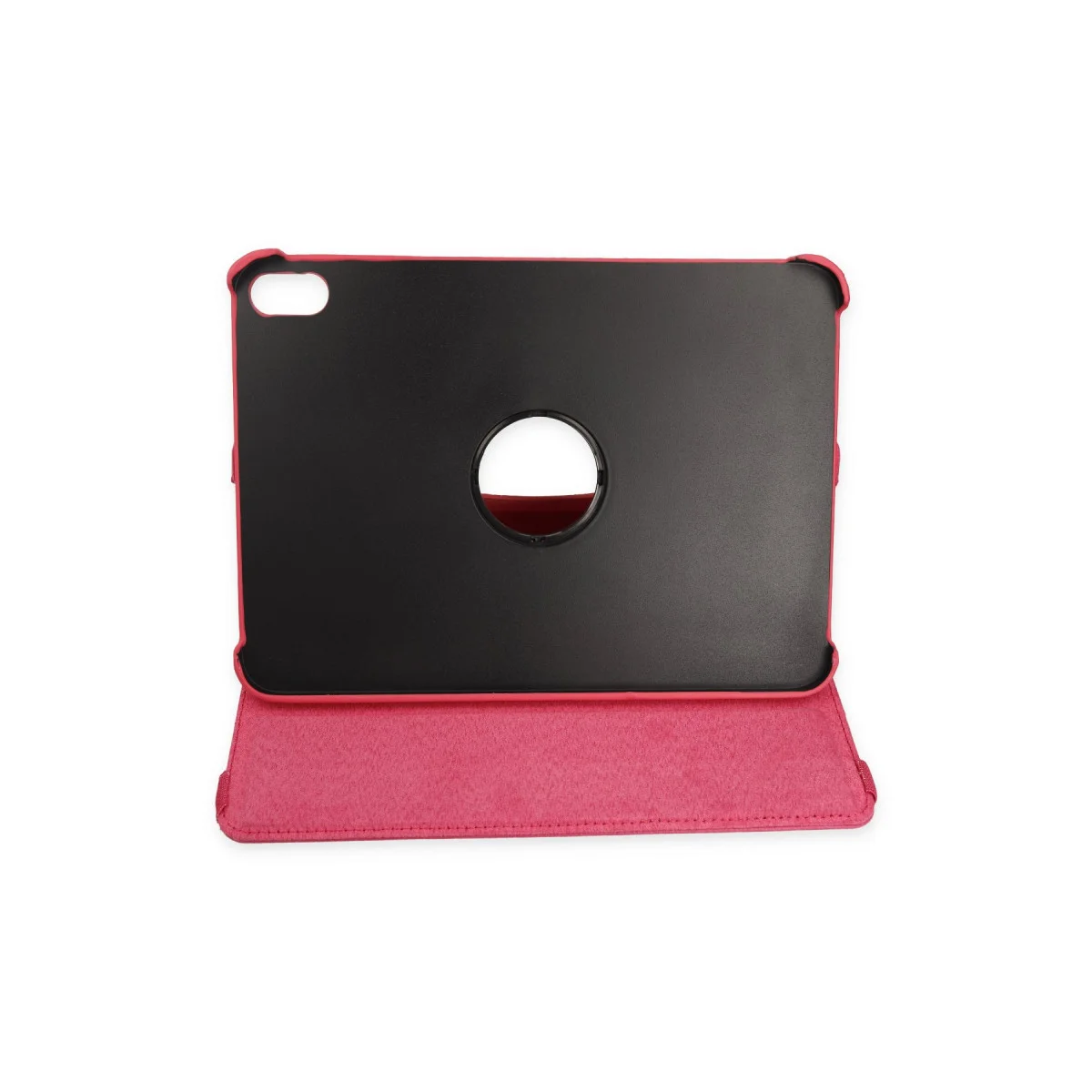 iPad 2022 10.9 (10.nesil) Kılıf 360 Tablet Deri Kılıf - Pembe