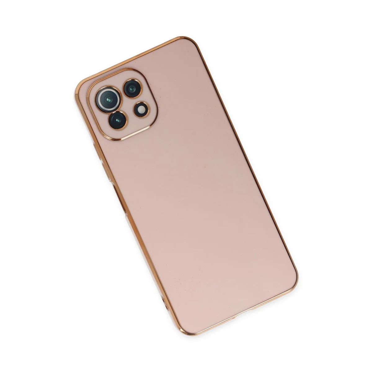 Mİ 11 Lite Kılıf Volet Silikon - Pembe