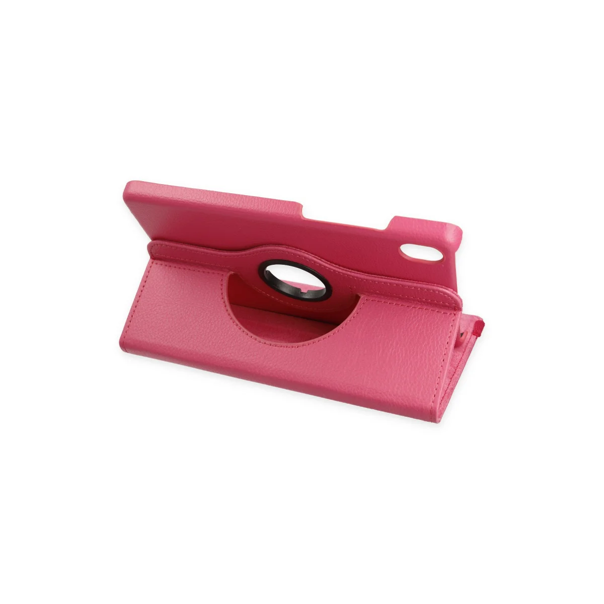 Tab M8 Kılıf 360 Tablet Deri Kılıf - Pembe