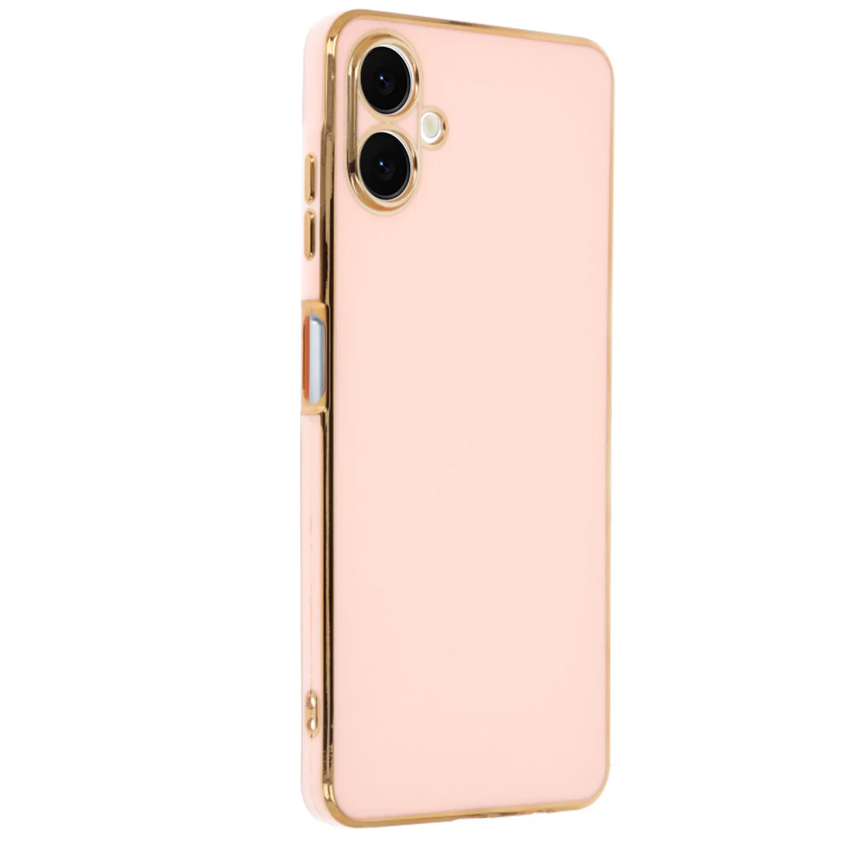 Galaxy A06 Kılıf Volet Silikon - Pembe