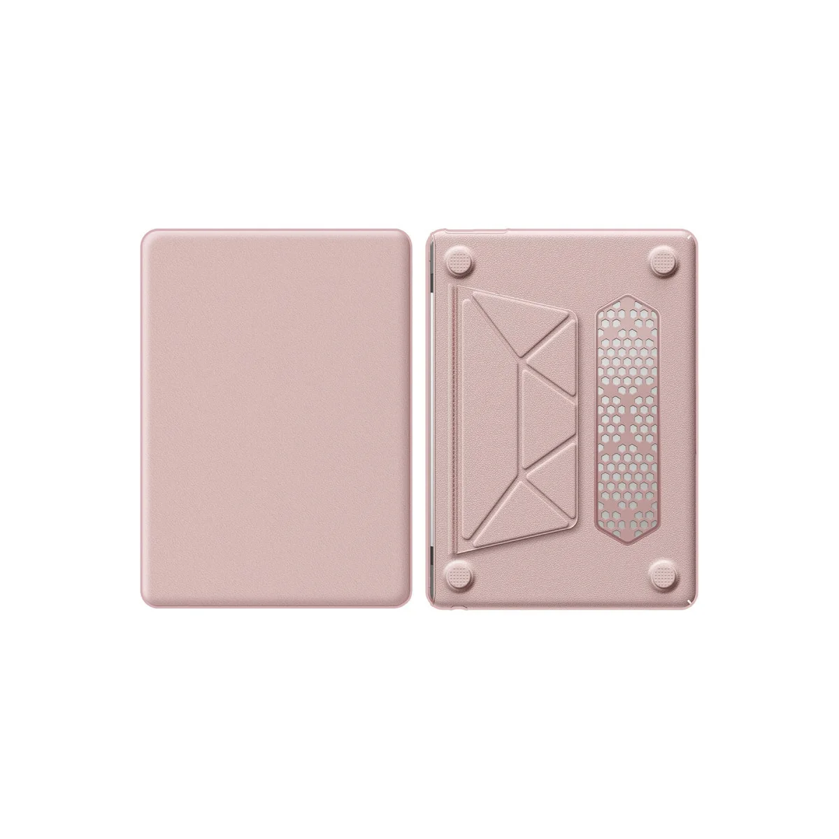 Macbook Air 13.6 Macbook Deri Kapak - Pembe