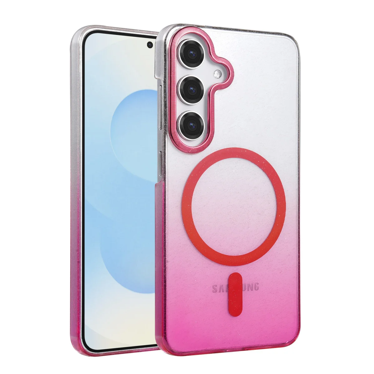 Galaxy S23 FE Glossy Magsafe Kapak - Pembe