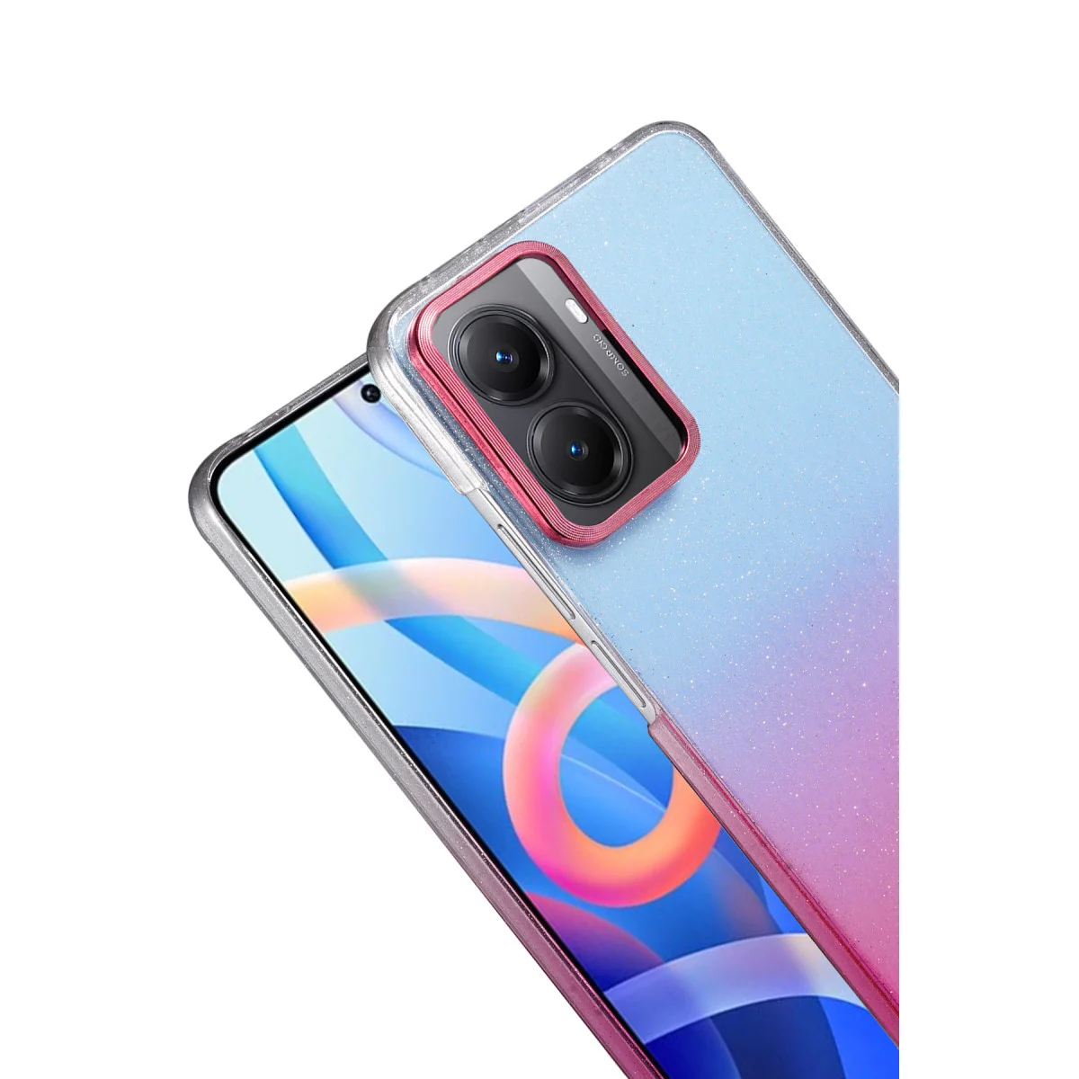Poco X7 Pro Glossy Kapak - Pembe
