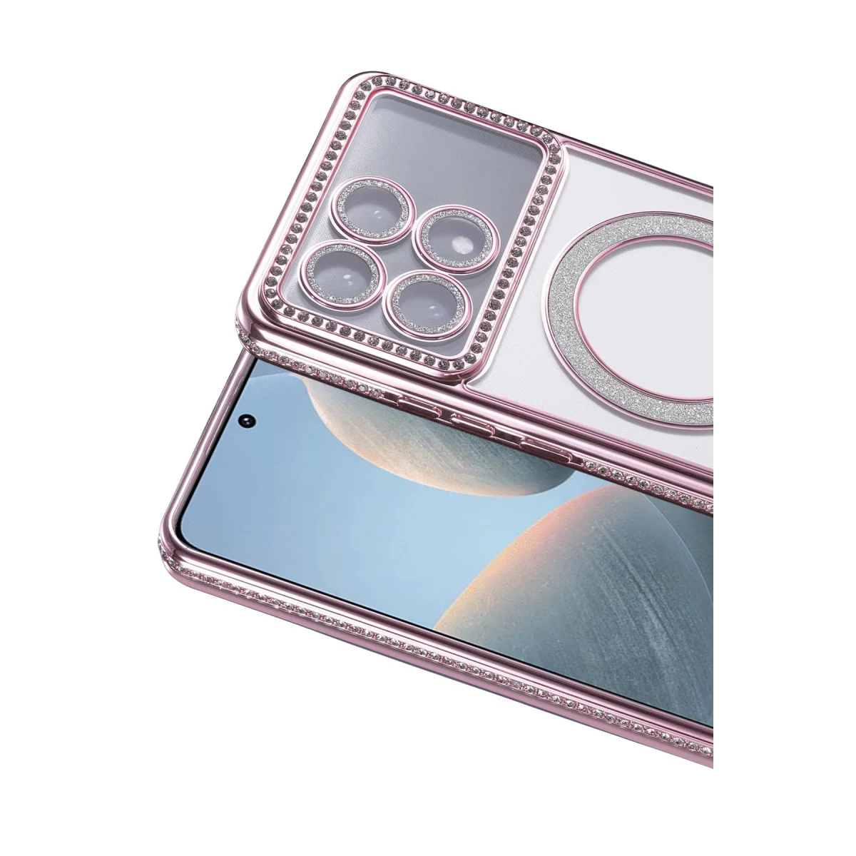 Poco X6 Pro Joke Simli Magneticsafe Kılıf - Pembe