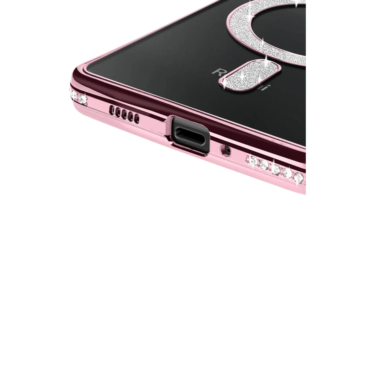 Redmi 14C Joke Simli Magneticsafe Kılıf - Pembe