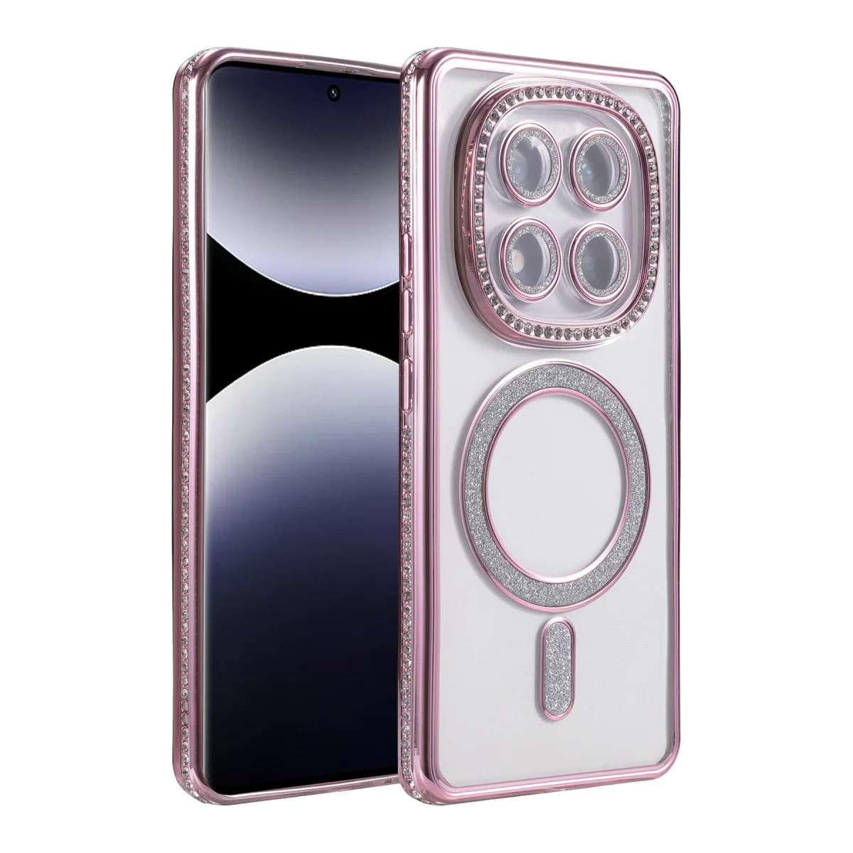 Redmi Note 14 Pro 5G Joke Simli Magneticsafe Kılıf - Pembe
