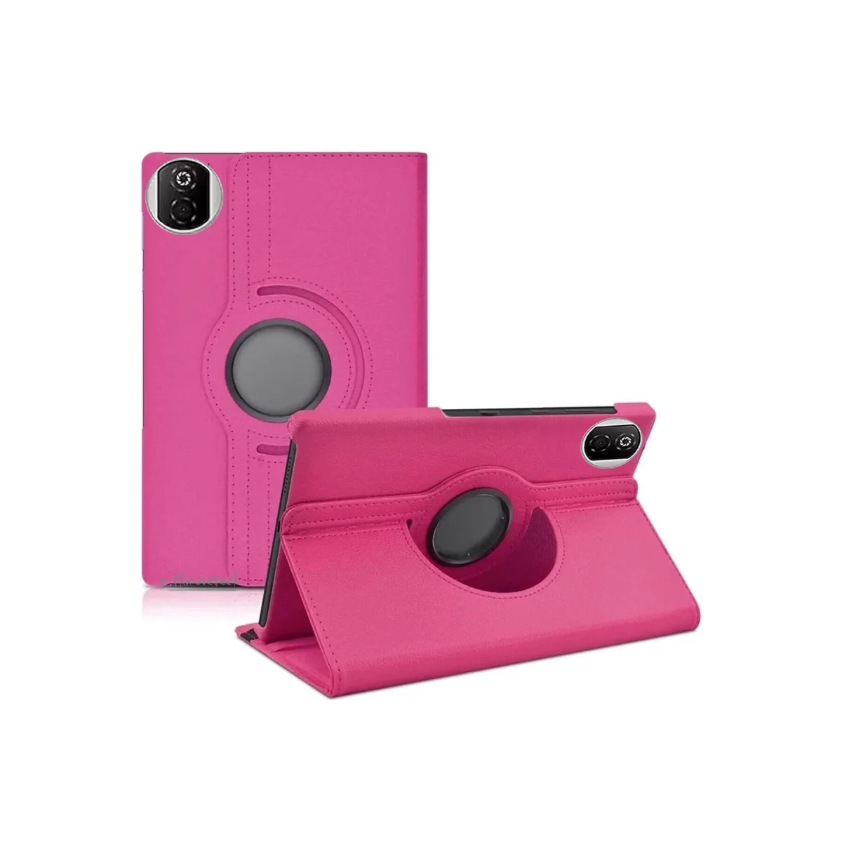 Pad X7 360 Tablet Deri Kılıf - Pembe